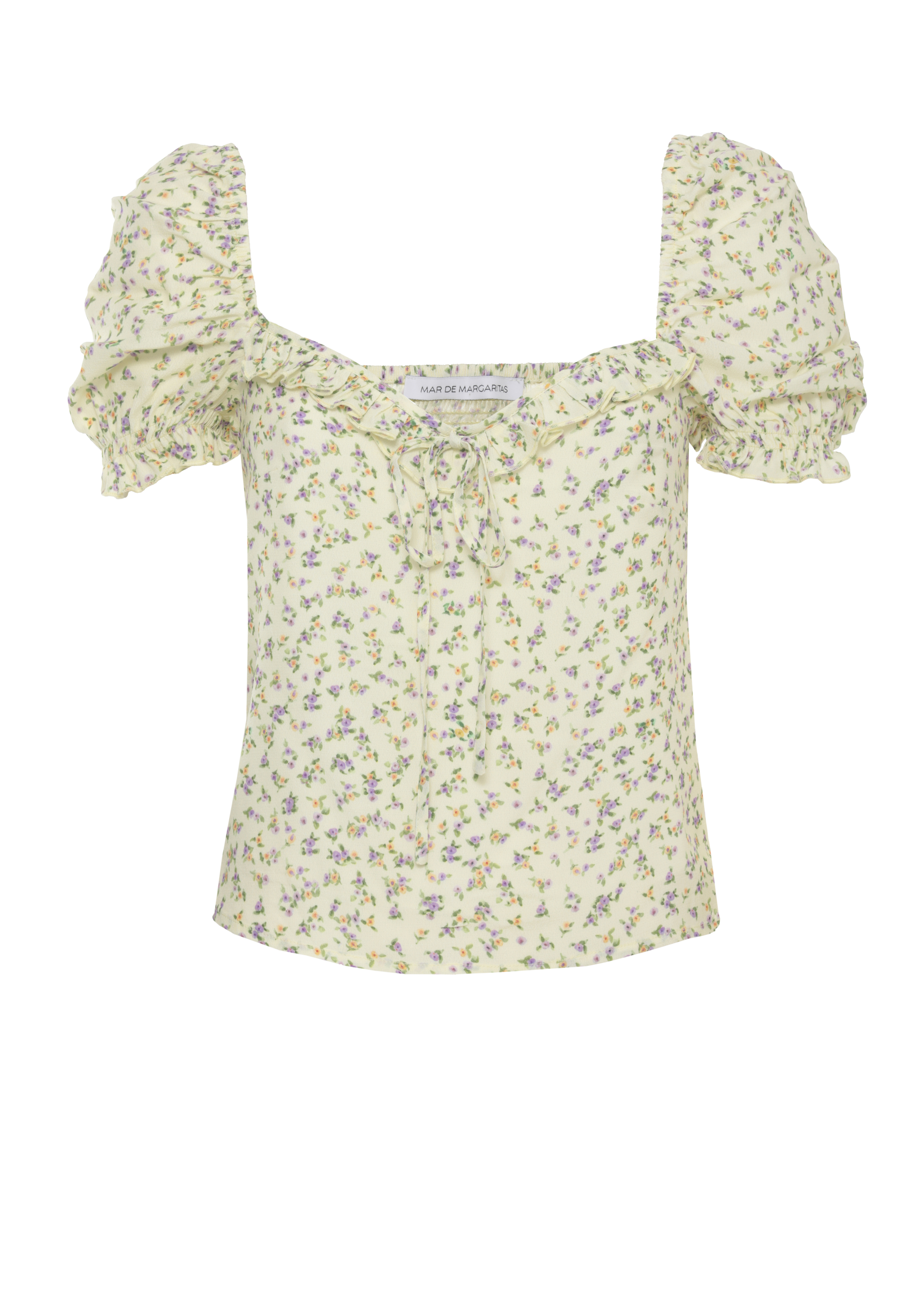 MAR DE MARGARITAS Top MMABW01554PTTS0053JASMINGIALLINO (MAR DE MARGARITAS / シャツ・ブラウス ) | MAR DE MARGARITAS (マール デ マルガリータス)