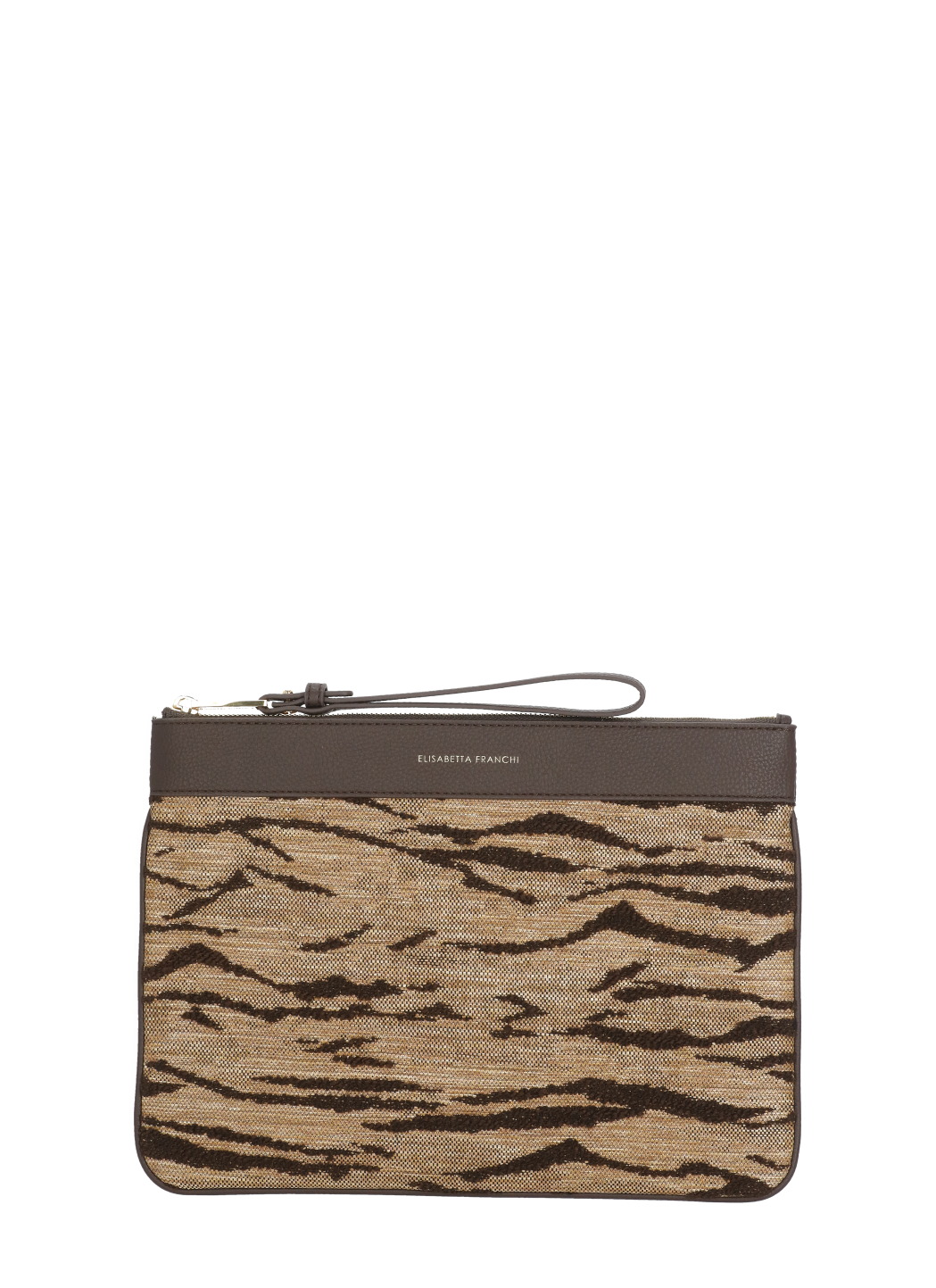Elisabetta Franchi Bags.. Brown BS12A62E2470 (Elisabetta Franchi / クラッチバッグ・ポーチ ) | Elisabetta Franchi (エリザベッタ フランキ)