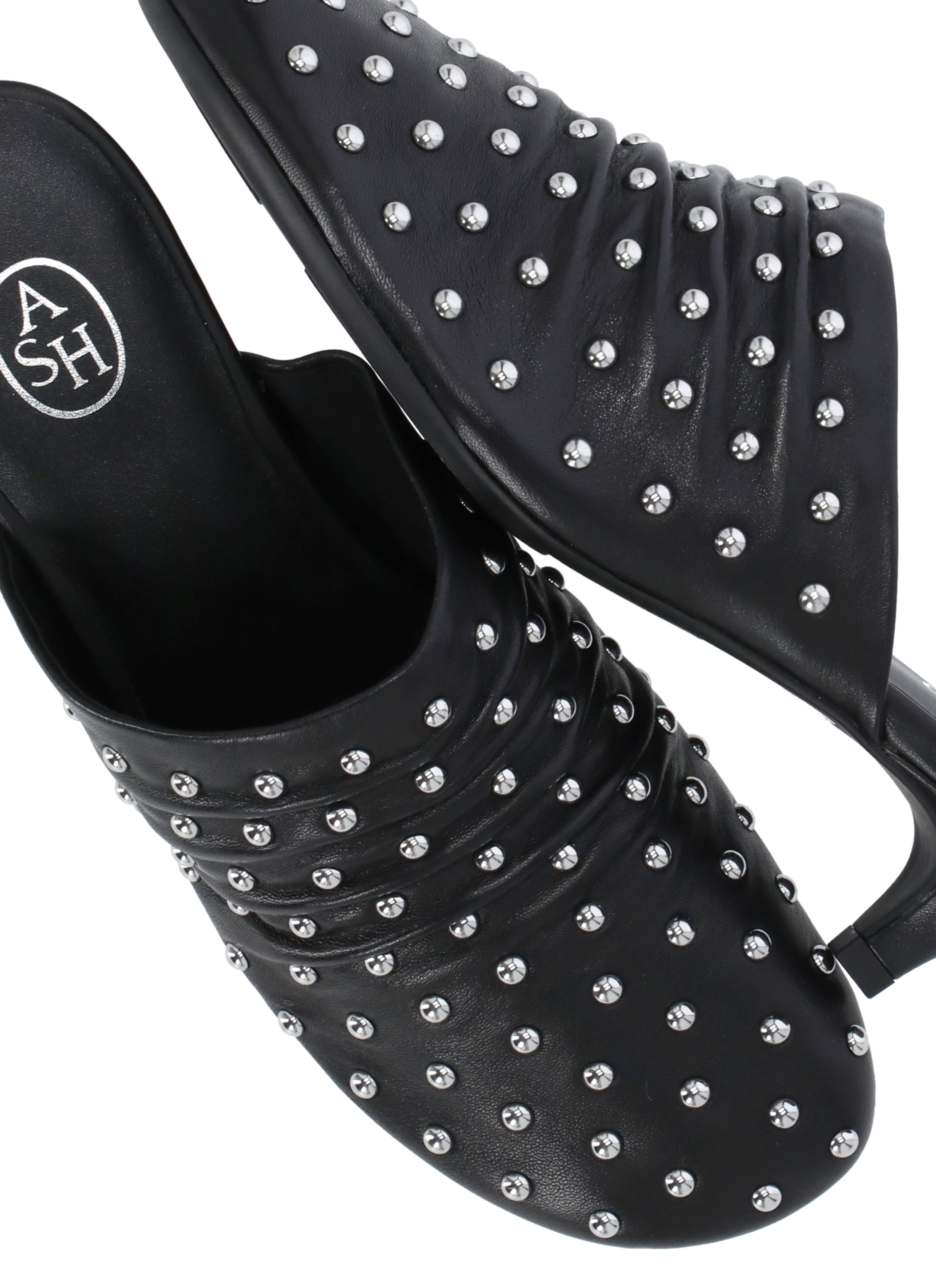 ASH With Heel Black ELOISESOFTYNAPPABLACK (ASH / サンダル ) | ASH (アッシュ)(4)