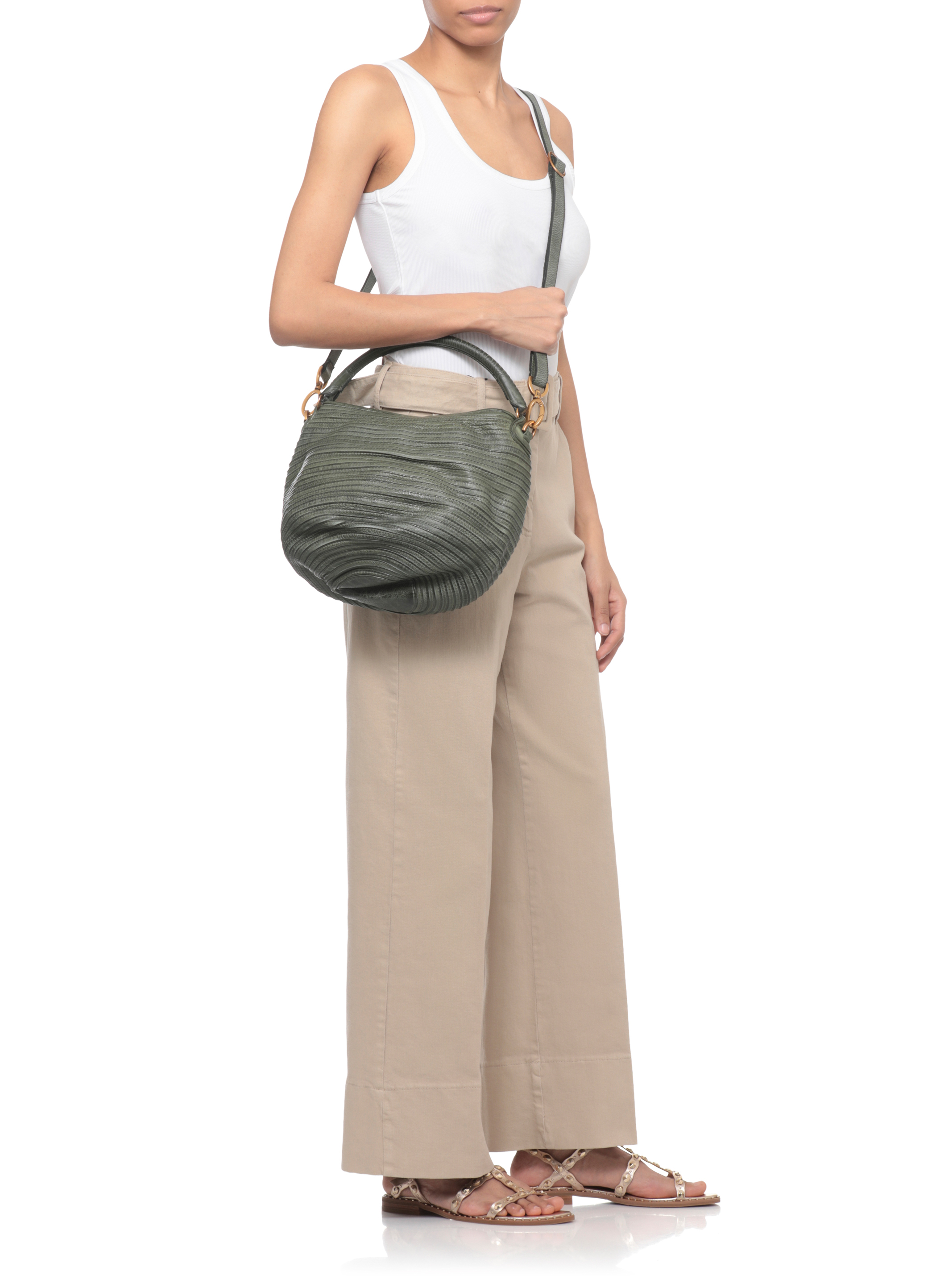 MAJO Bags.. Green BOSP9115BOS (MAJO / ハンドバッグ・ショルダーバッグ ) | MAJO (マヨ)(4)