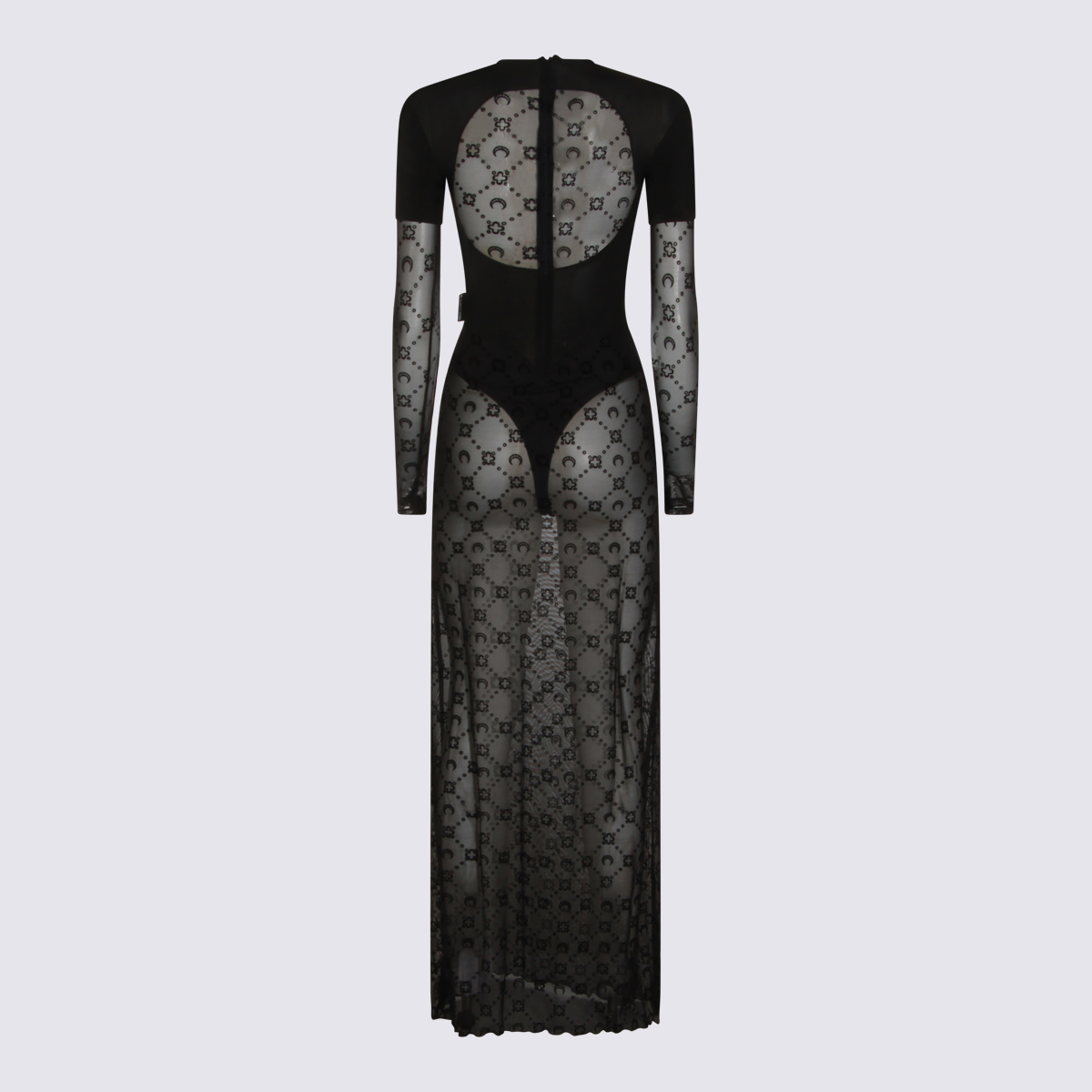 MARINE SERRE Dresses Light Grey WJS028ACJER0005BK99 (MARINE SERRE / ワンピース・ドレス・オールインワン ) | MARINE SERRE (マリーン セル)(1)