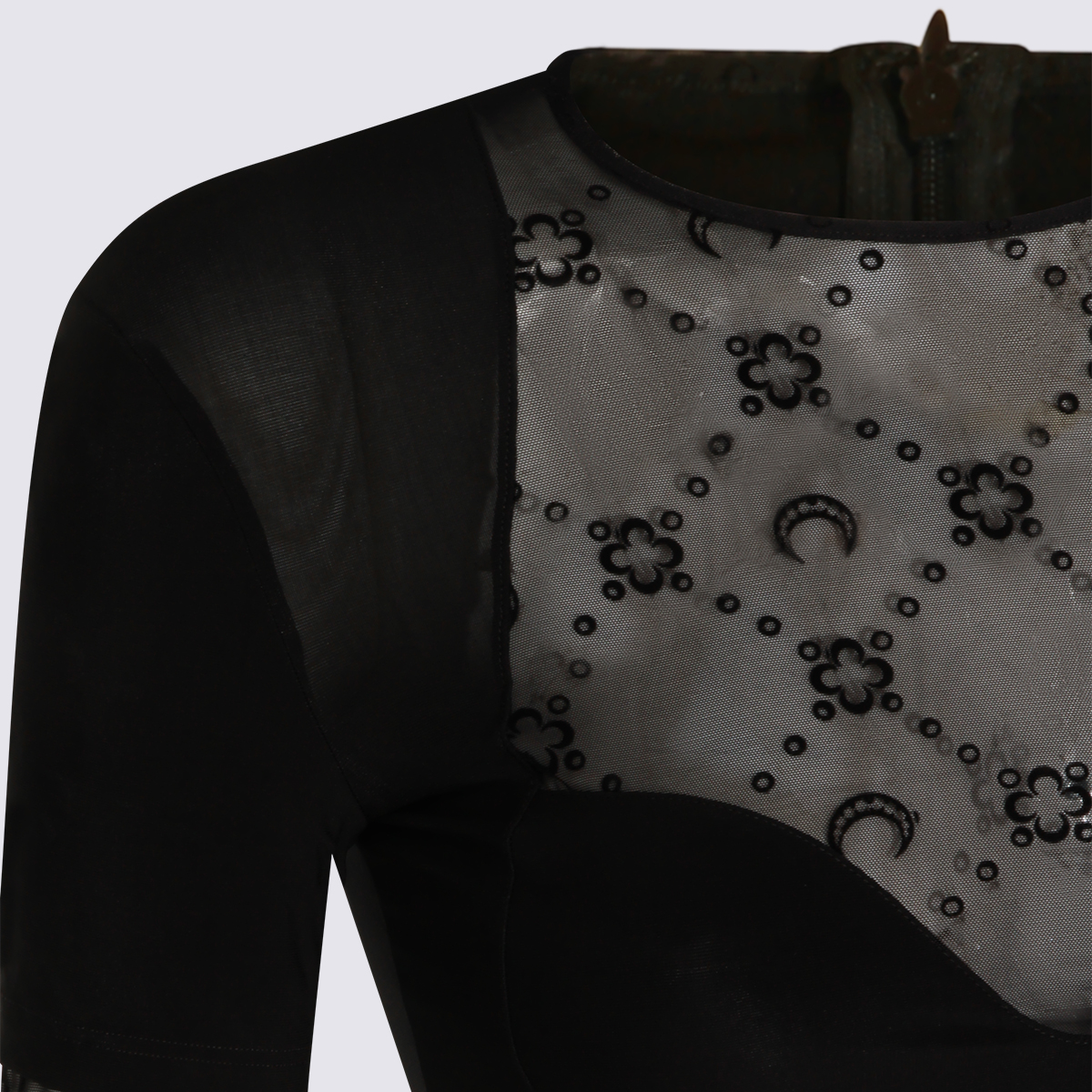 MARINE SERRE Dresses Light Grey WJS028ACJER0005BK99 (MARINE SERRE / ワンピース・ドレス・オールインワン ) | MARINE SERRE (マリーン セル)(2)