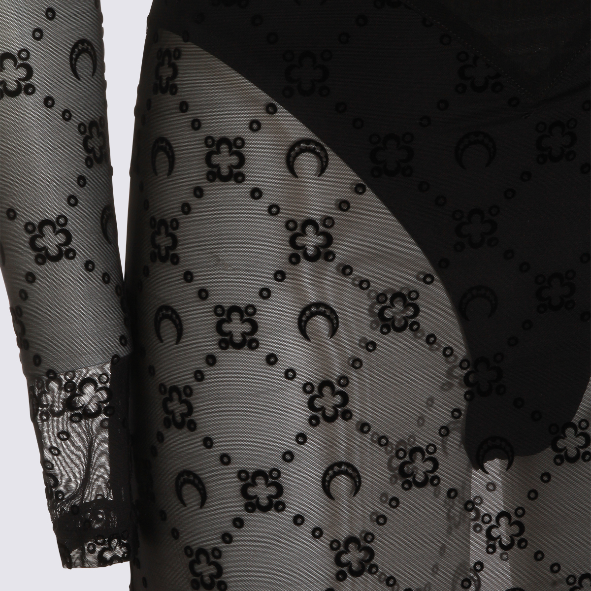 MARINE SERRE Dresses Light Grey WJS028ACJER0005BK99 (MARINE SERRE / ワンピース・ドレス・オールインワン ) | MARINE SERRE (マリーン セル)(3)