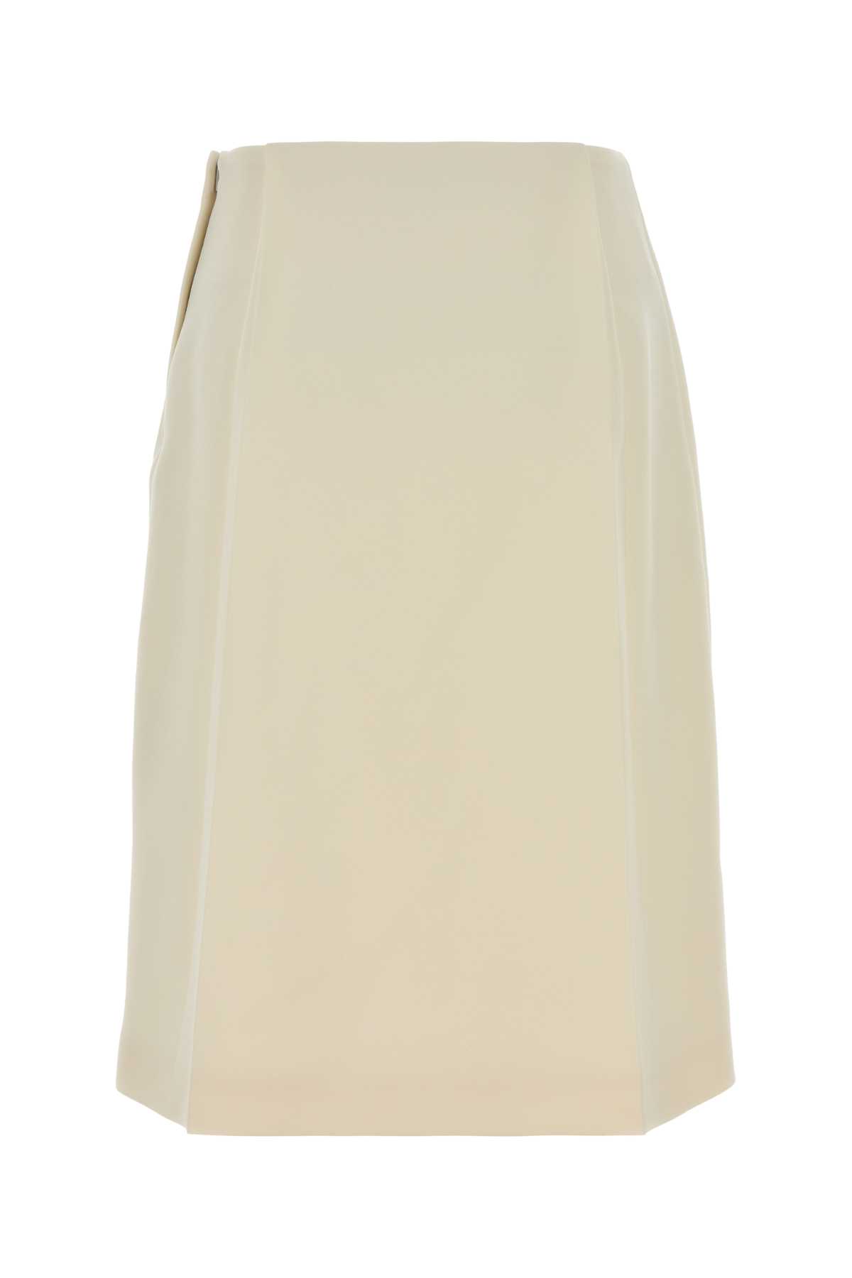 Ivory crepe skirt J03MA0291J70218102 (Jil Sander / スカート ) | Jil Sander (ジルサンダー)(1)