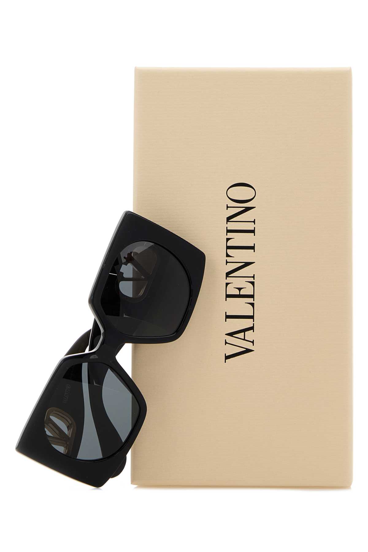 Black acetate sunglasses VG0002S00155BLABLAGRE (Valentino Garavani / サングラス・アイウェア ) | Valentino Garavani (ヴァレンティノ)(2)