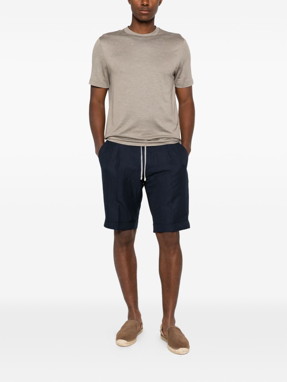 Brioni T-shirts and Polos KAKI UJPQ0LPD6082900 (Brioni / Tシャツ・カットソー ) | Brioni (ブリオーニ)(2)