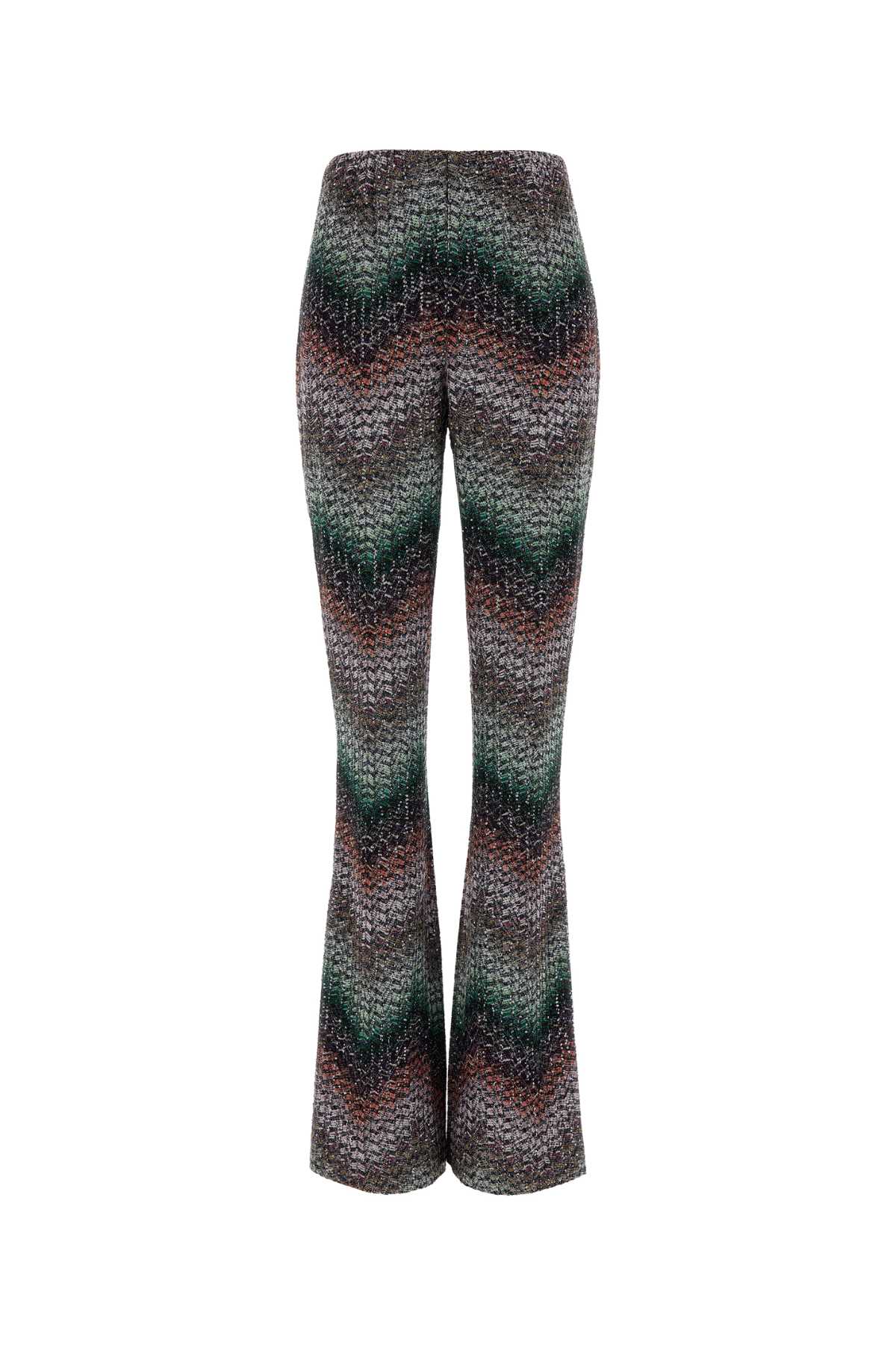 Embroidered viscose blend flared pant DS26SI0GBC0065SMSNR (MISSONI / パンツ ) | MISSONI (ミッソー二)