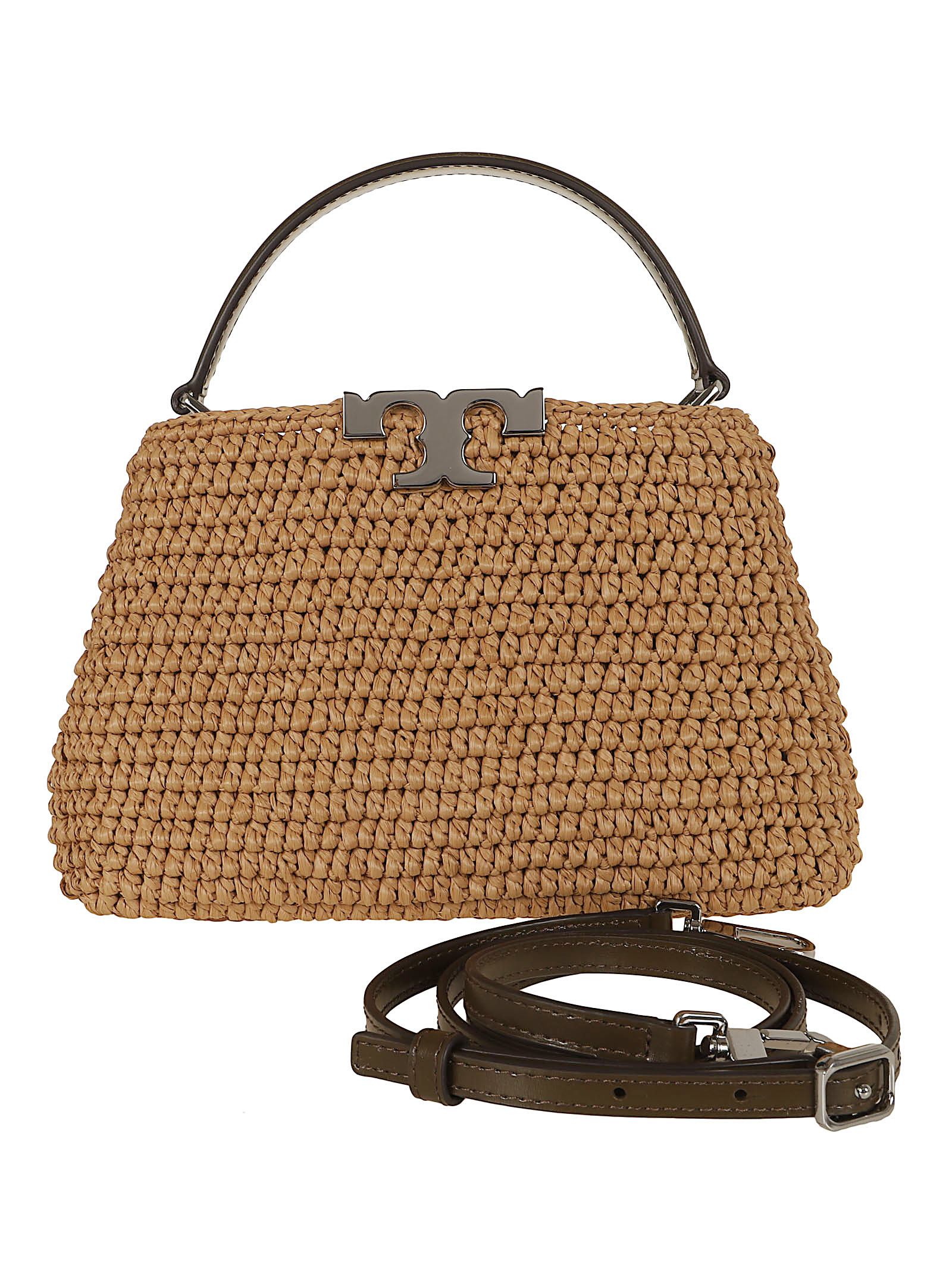 Eleanor Straw Mini Satchel 178747ELEANOR911 (TORY BURCH / ハンドバッグ・ショルダーバッグ ) | TORY BURCH (トリーバーチ)(2)