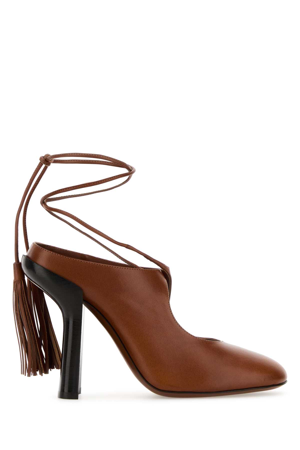 Caramel leather pumps 2610117870102358 (Dries Van Noten / サンダル ) | Dries Van Noten (ドリスヴァンノッテン)