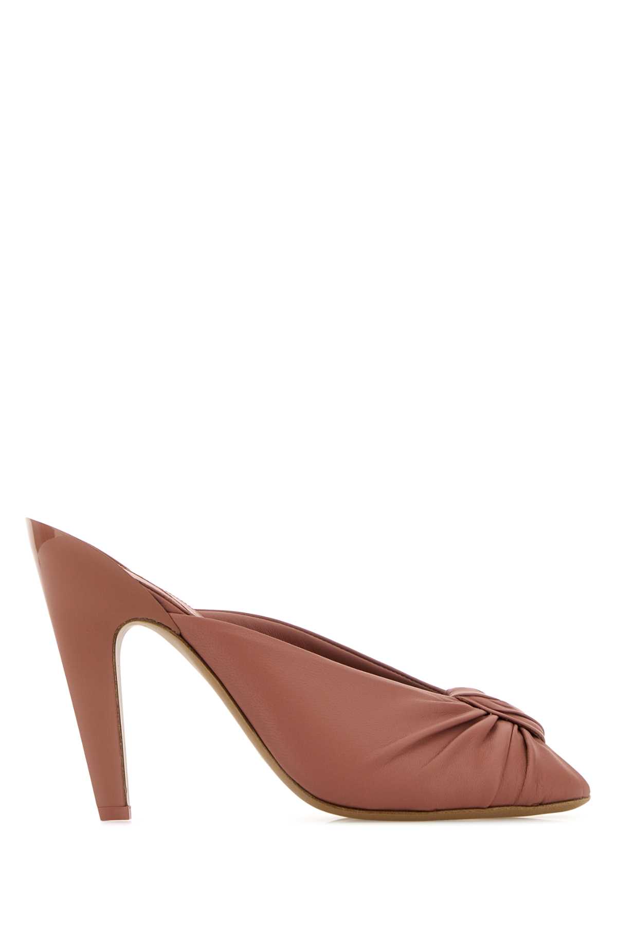 Dark pink leather Suzie mules CH26U18BXA527 (Chloé / サンダル ) | Chloé (クロエ)