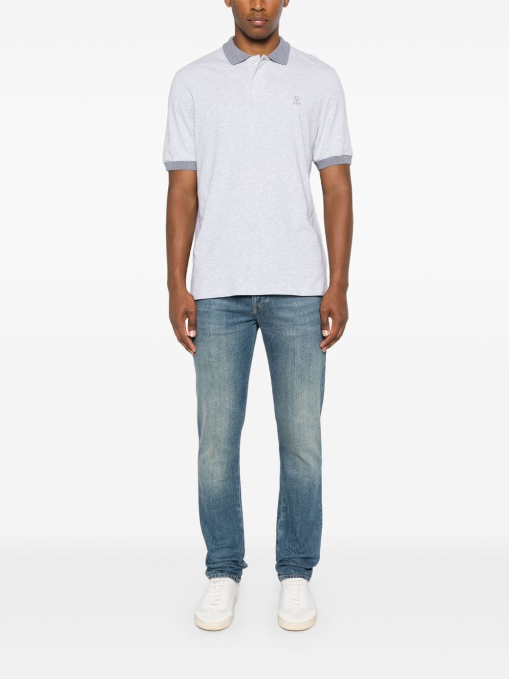Brunello Cucinelli T-shirts and Polos M0B138790GCG817 (Brunello Cucinelli / ポロシャツ ) | Brunello Cucinelli (ブルネロ・クチネリ)(4)