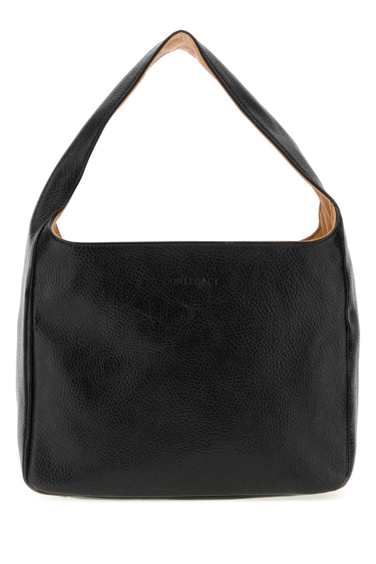Black leather Brick shoulder bag A2248BBLBLACKLEATHER (OUR LEGACY / ハンドバッグ・ショルダーバッグ ) | OUR LEGACY (アワーレガシー)