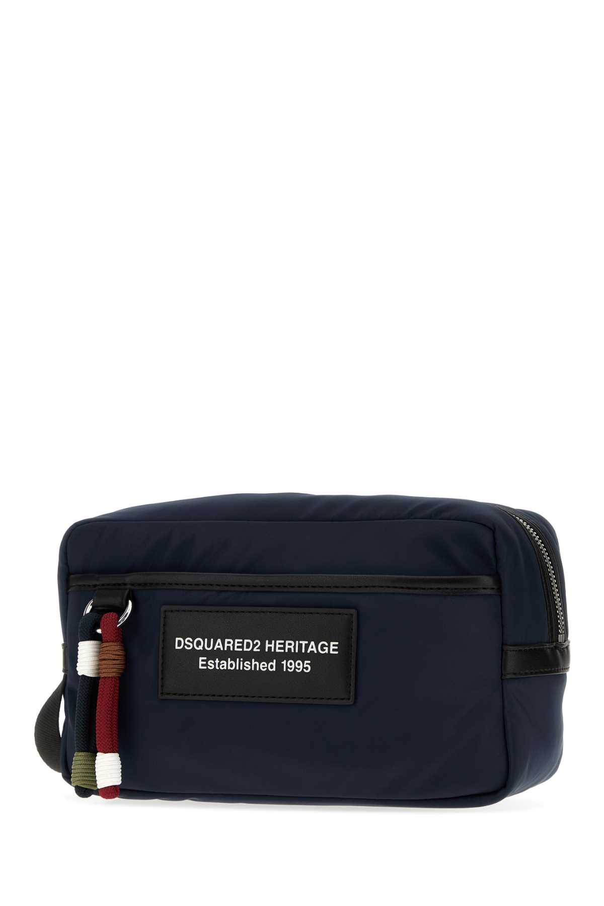 Navy blue fabric beauty case BYM006861700001M1589 (Dsquared2 / クラッチバッグ・ポーチ ) | Dsquared2 (ディースクエアード)(1)