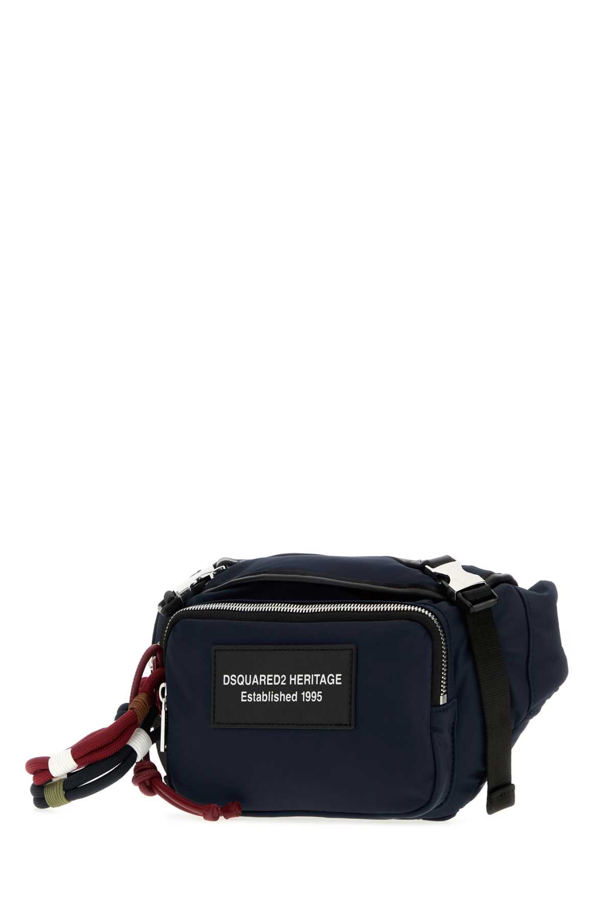 Navy blue fabric belt bag BBM007861700001M1589 (Dsquared2 / ボディ・ベルトバッグ ) | Dsquared2 (ディースクエアード)(1)