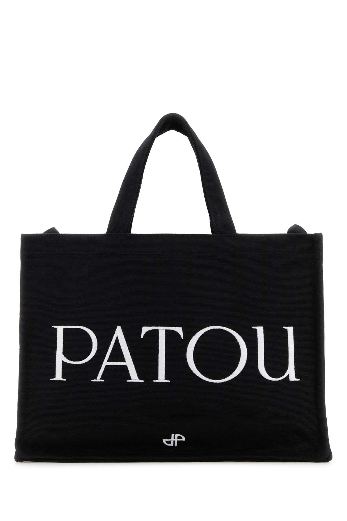Black canvas shopping bag AC0880076999B (Patou / トートバッグ ) | Patou (パトゥ)(2)