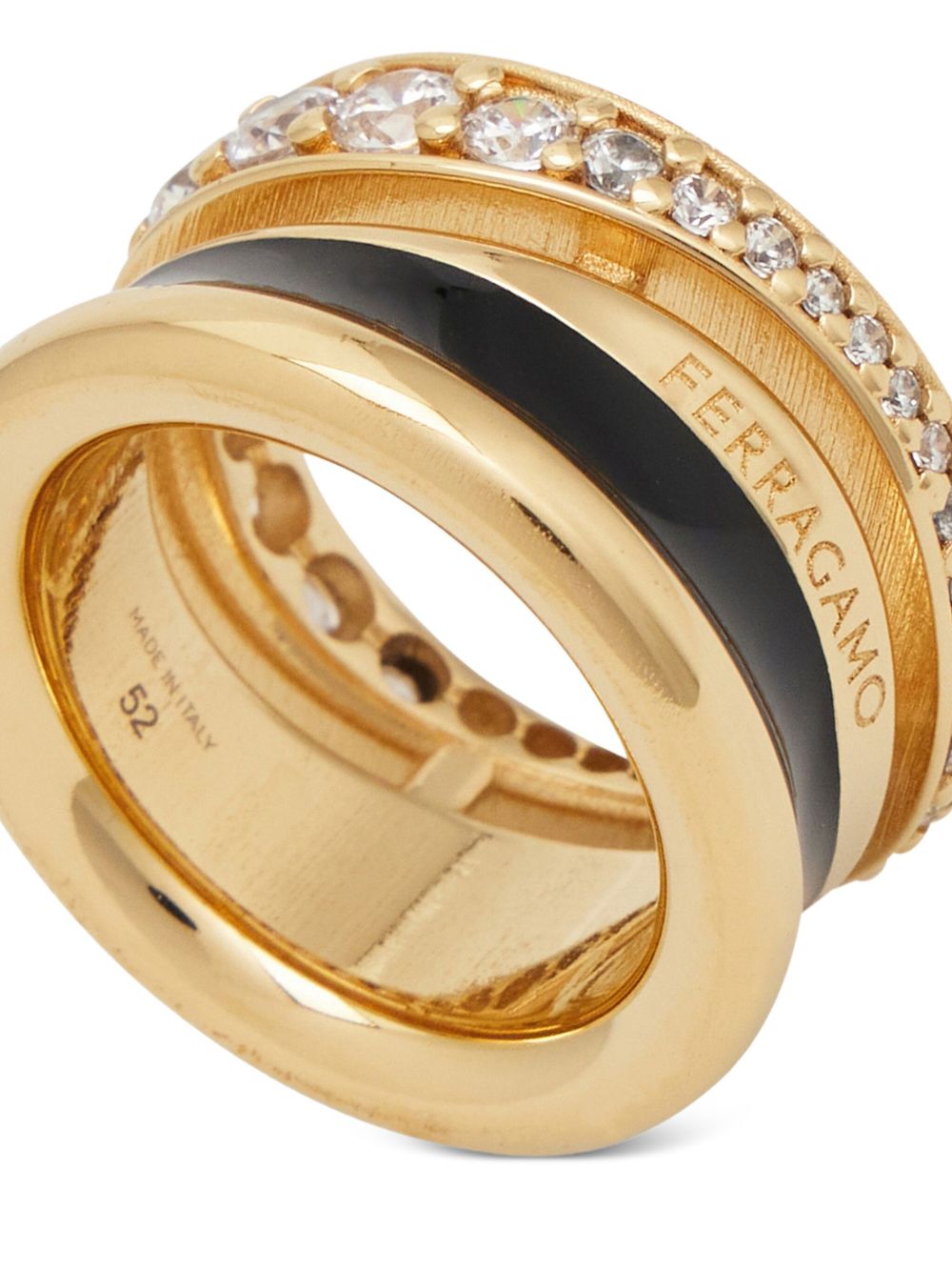 Ferragamo Bijoux 760925790650OROBLACKCRYSTAL (FERRAGAMO / リング ) | FERRAGAMO (フェラガモ)(5)