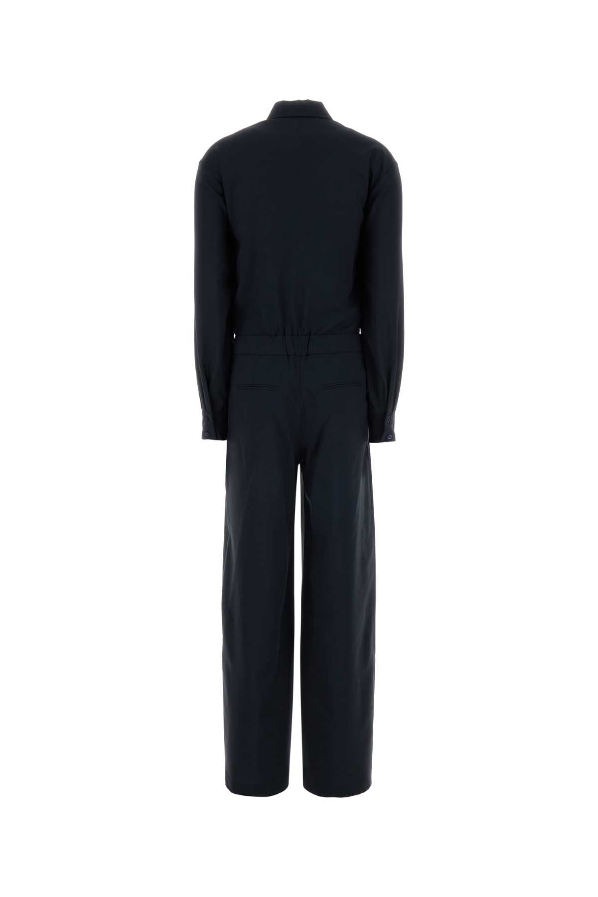 Midnight blue wool jumpsuit TW7SGS020STDZI560370 (PT TORINO / ワンピース・ドレス・オールインワン ) | PT TORINO (ピーティー・トリノ)(1)