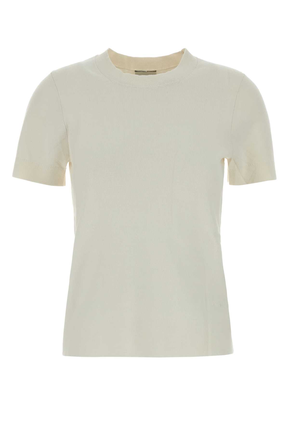 White knit Sunny t-shirt LV147E303GYAS (Calvin Klein / Tシャツ・カットソー ) | Calvin Klein (カルバン・クライン)