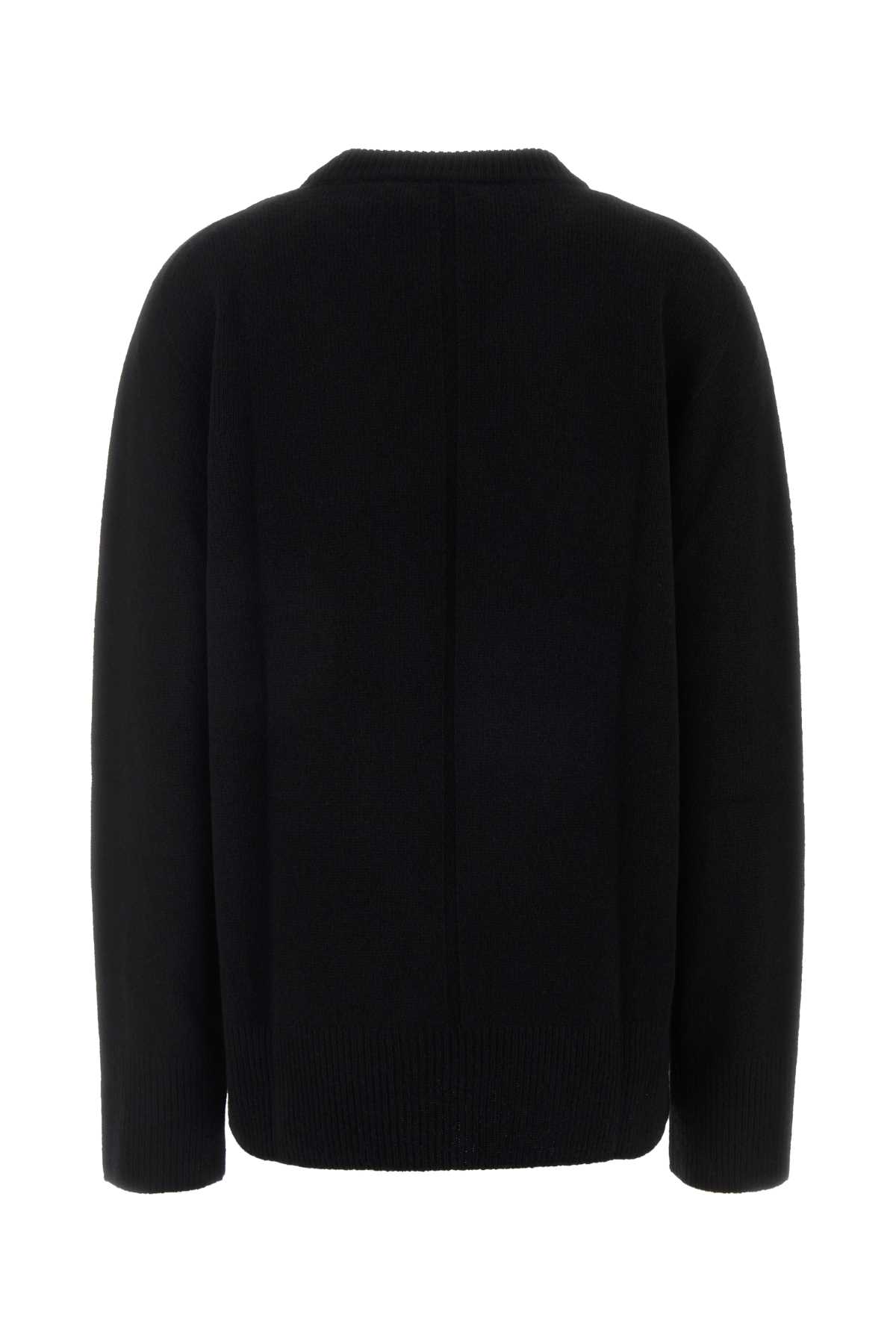 Black wool blend Sibem sweater 5582SY184BLK (The Row / ニット・セーター・カーディガン ) | The Row (ザ・ロウ)(1)