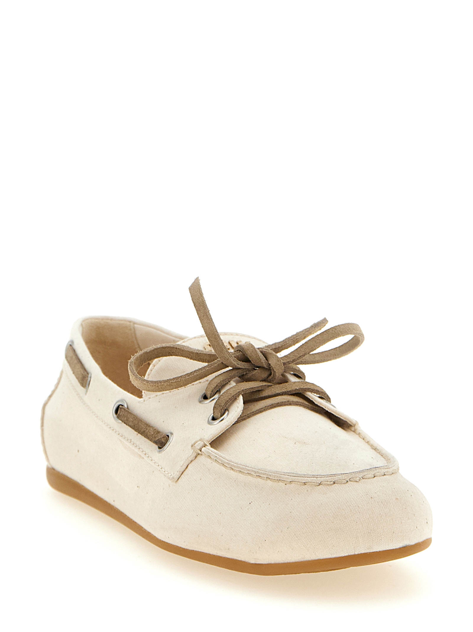 'Deck' boat shoe 5D687EF005BVCF0379 (MIU MIU / ローファー ) | MIU MIU (ミュウミュウ)(1)