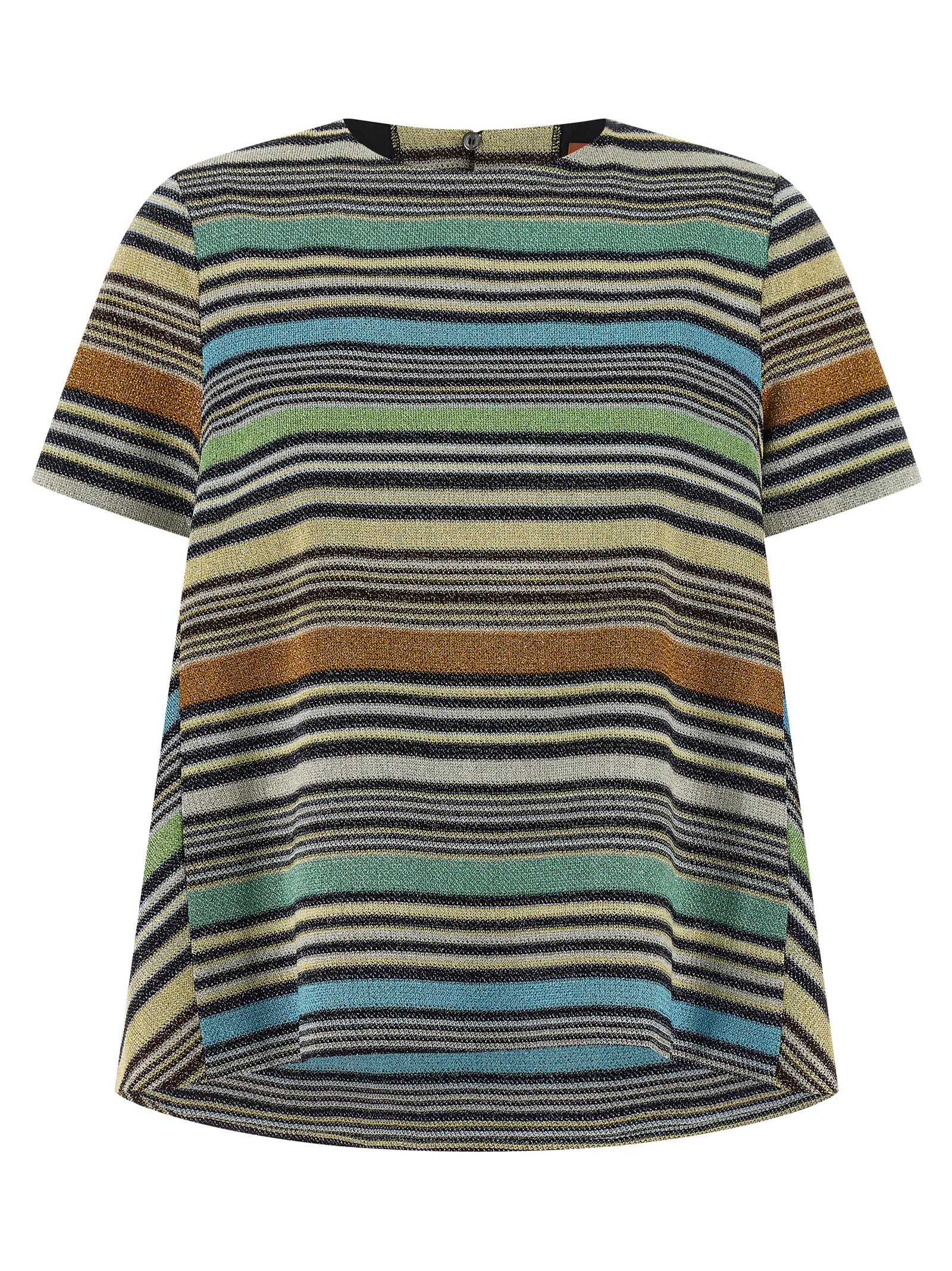 Lamé stripes t-shirt DS26SK1HBR0158S72Q7 (MISSONI / Tシャツ・カットソー ) | MISSONI (ミッソー二)