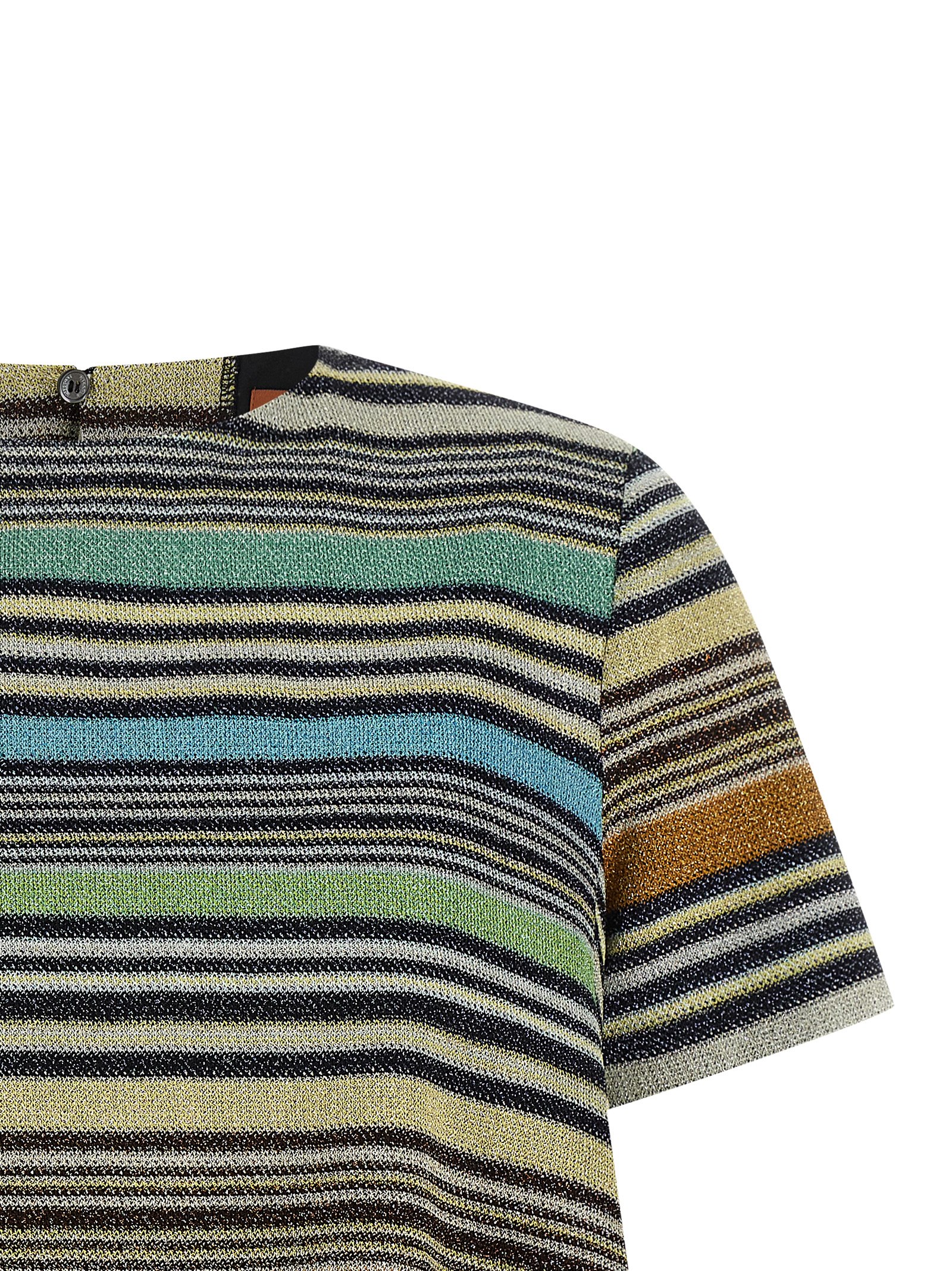 Lamé stripes t-shirt DS26SK1HBR0158S72Q7 (MISSONI / Tシャツ・カットソー ) | MISSONI (ミッソー二)(2)