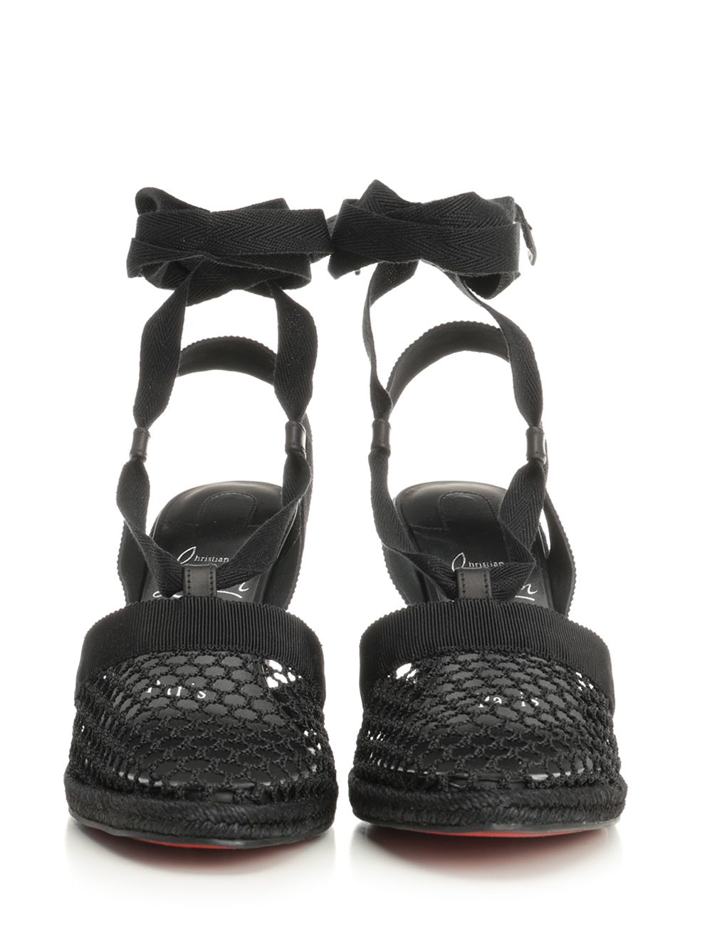 TOLEDA 85 MESH OVERSZD COT/CLF WAX/GG/LIN 1260566B439 (Christian Louboutin / サンダル ) | Christian Louboutin (クリスチャン ルブタン)(4)