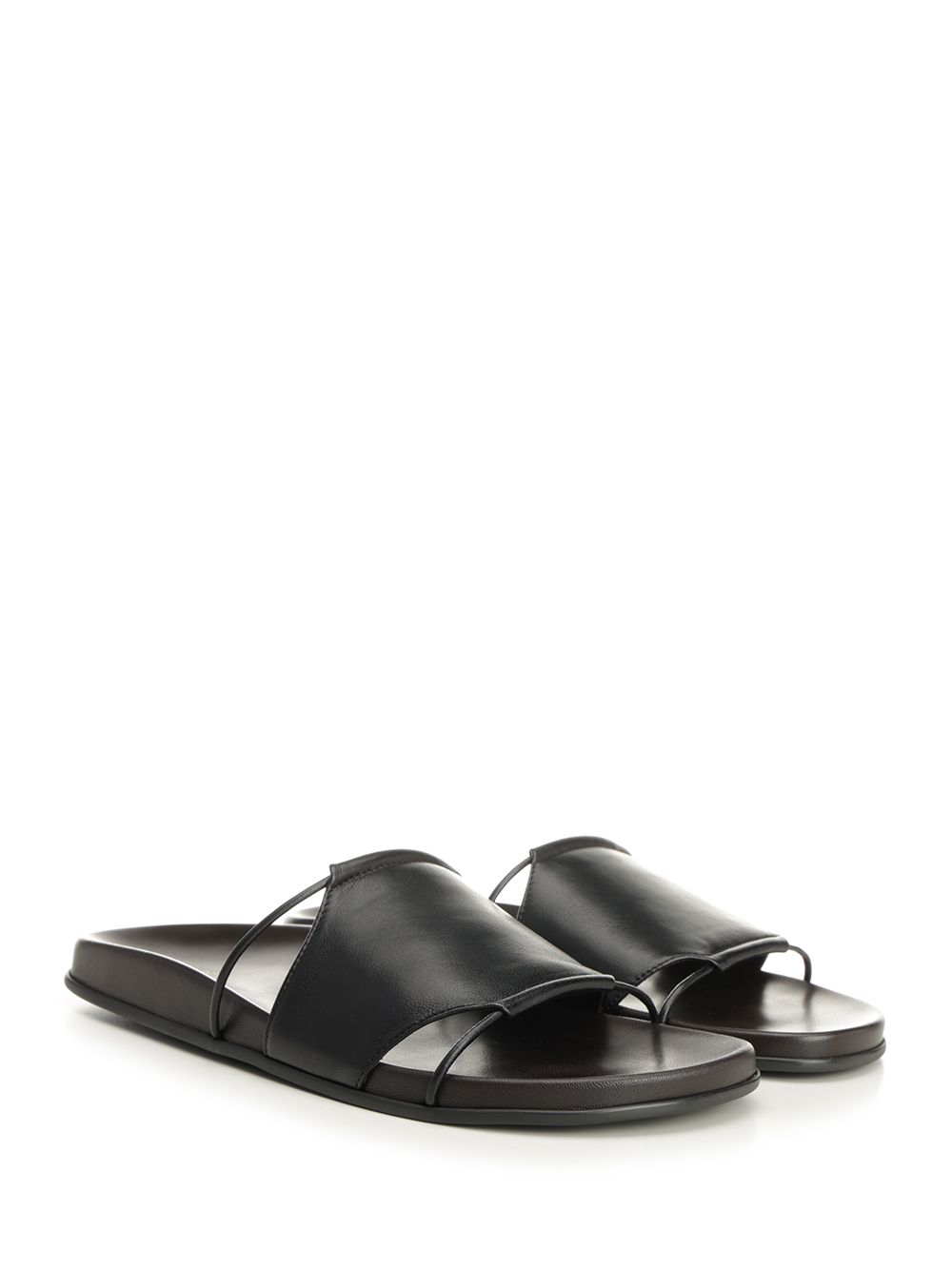 VIVIENNE SLIDE F1792SN65BLK (The Row / フラットシューズ ) | The Row (ザ・ロウ)(1)