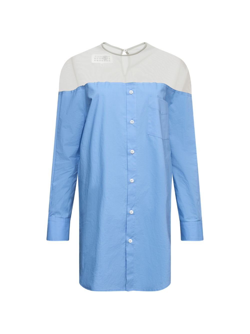MM6 Maison Margiela Top Clear Blue S62NH0053M35256471 (MM6 Maison Margiela / シャツ・ブラウス ) | MM6 Maison Margiela (エムエムシックス)