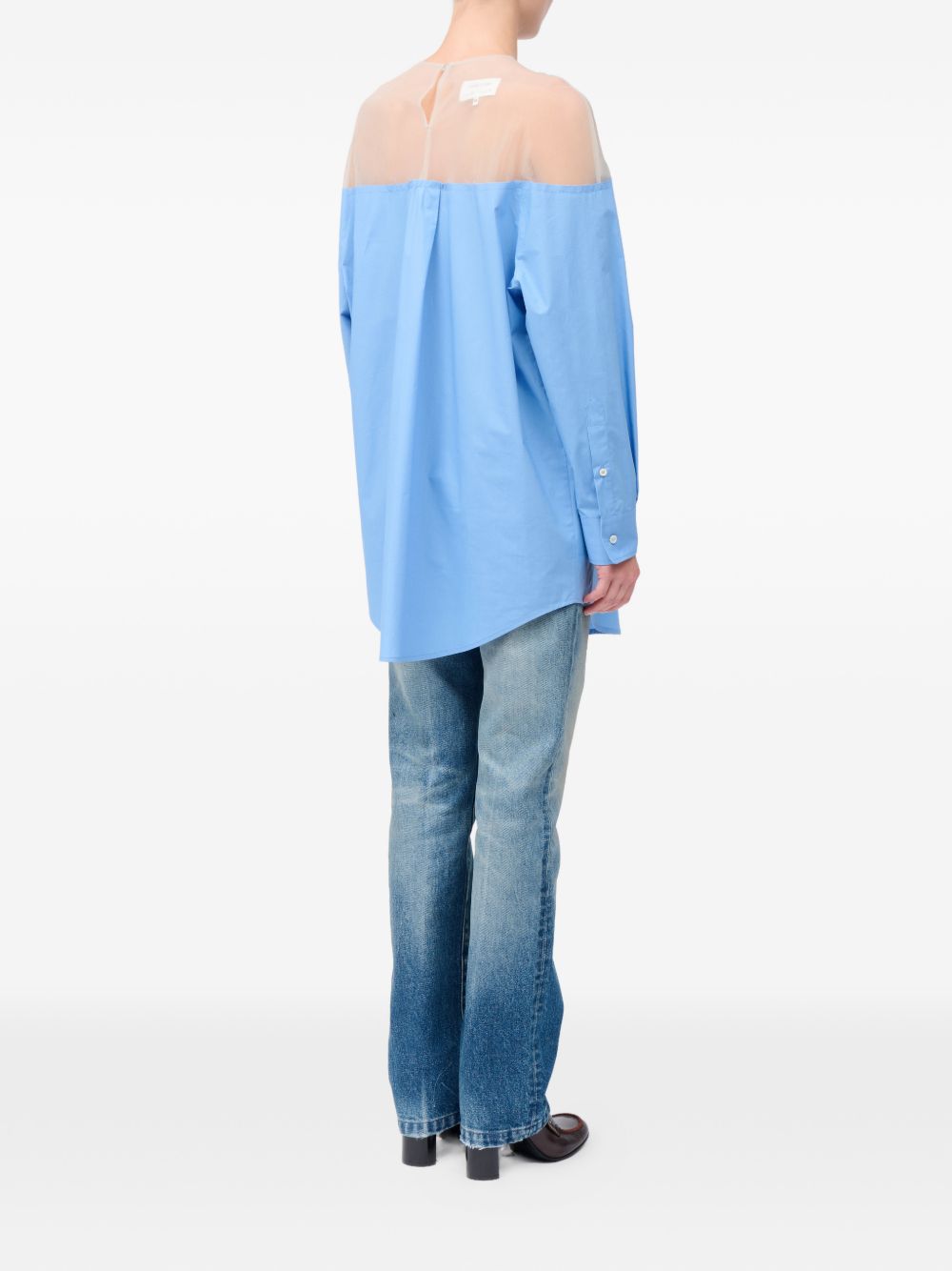 MM6 Maison Margiela Top Clear Blue S62NH0053M35256471 (MM6 Maison Margiela / シャツ・ブラウス ) | MM6 Maison Margiela (エムエムシックス)(6)