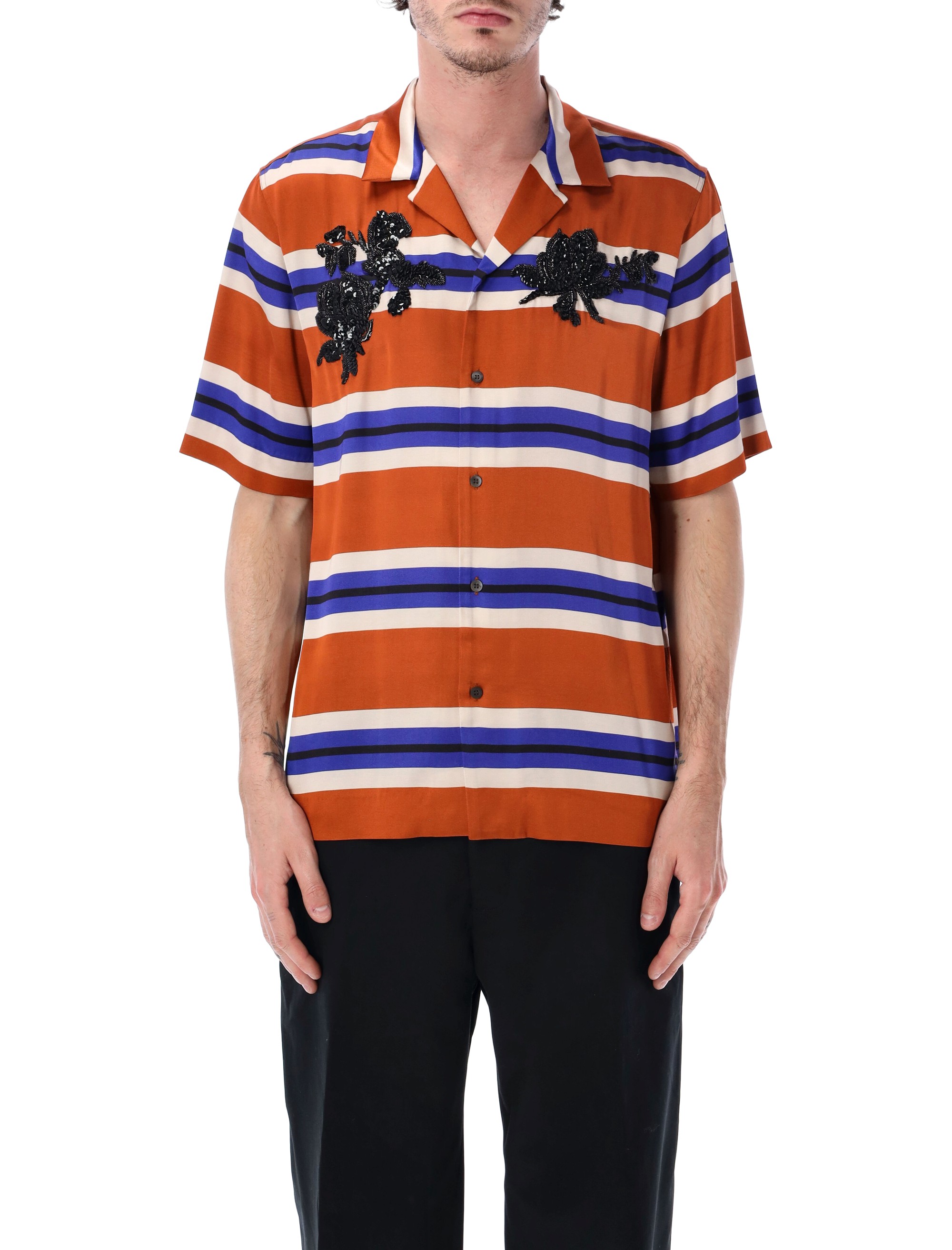 Dries Van Noten T-shirts and Polos Orange 0207443179353 (Dries Van Noten / シャツ・ブラウス ) | Dries Van Noten (ドリスヴァンノッテン)