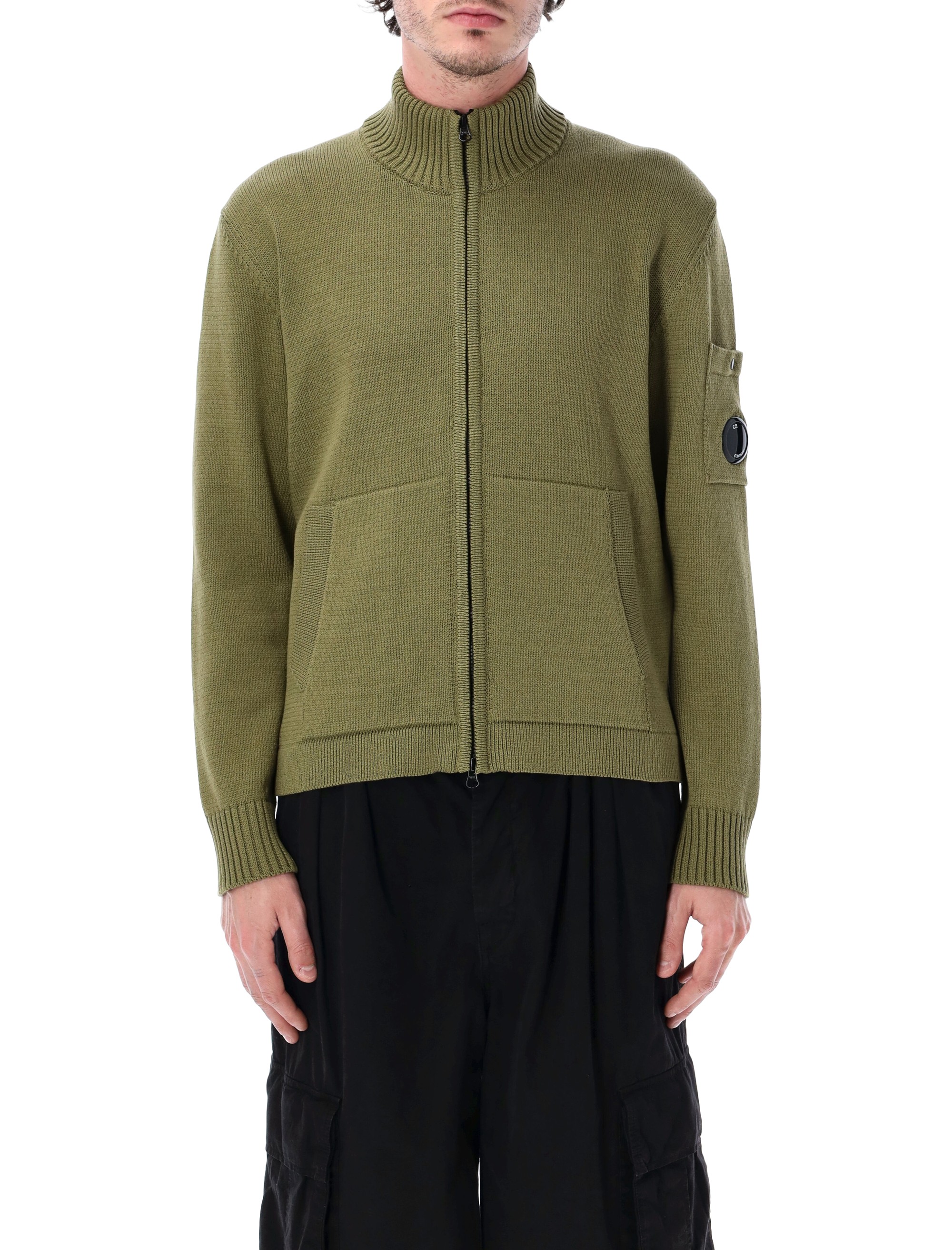 C.P. COMPANY Sweaters Green 20CMKN092A110058A644 (C.P. Company / ニット・セーター・カーディガン ) | C.P. Company (シーピーカンパニー)
