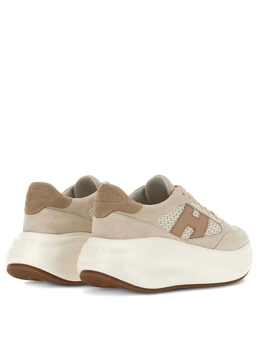 HOGAN MAXI I ACTIVE SUEDE AND CROCHET FABRIC SNEAKERS HXW6960GA60UZV0RVY (HOGAN / スニーカー ) | HOGAN (ホーガン)(2)