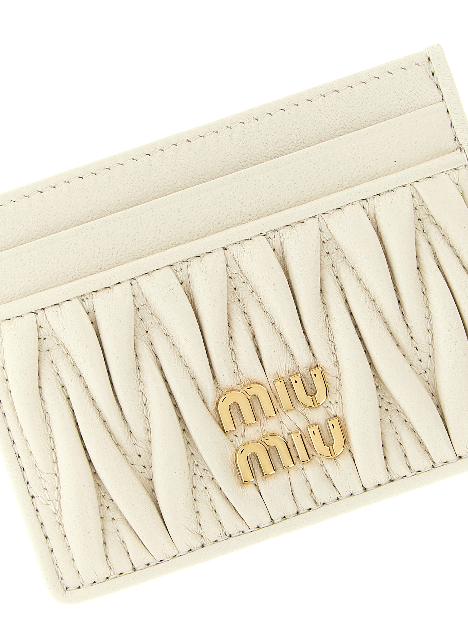 Matelassé nappa cardholder 5MC076AFPPF0009 (MIU MIU / 財布・カードケース ) | MIU MIU (ミュウミュウ)(2)