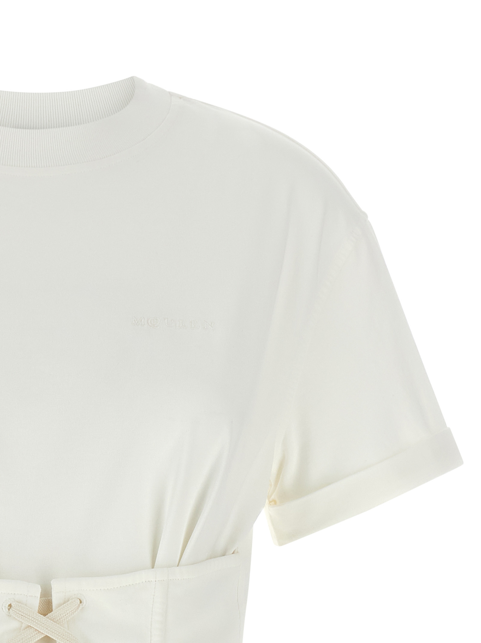 Corset T-shirt 863552QLAEZ9007 (Alexander McQUEEN / Tシャツ・カットソー ) | Alexander McQUEEN (アレキサンダー・マックイーン)(2)