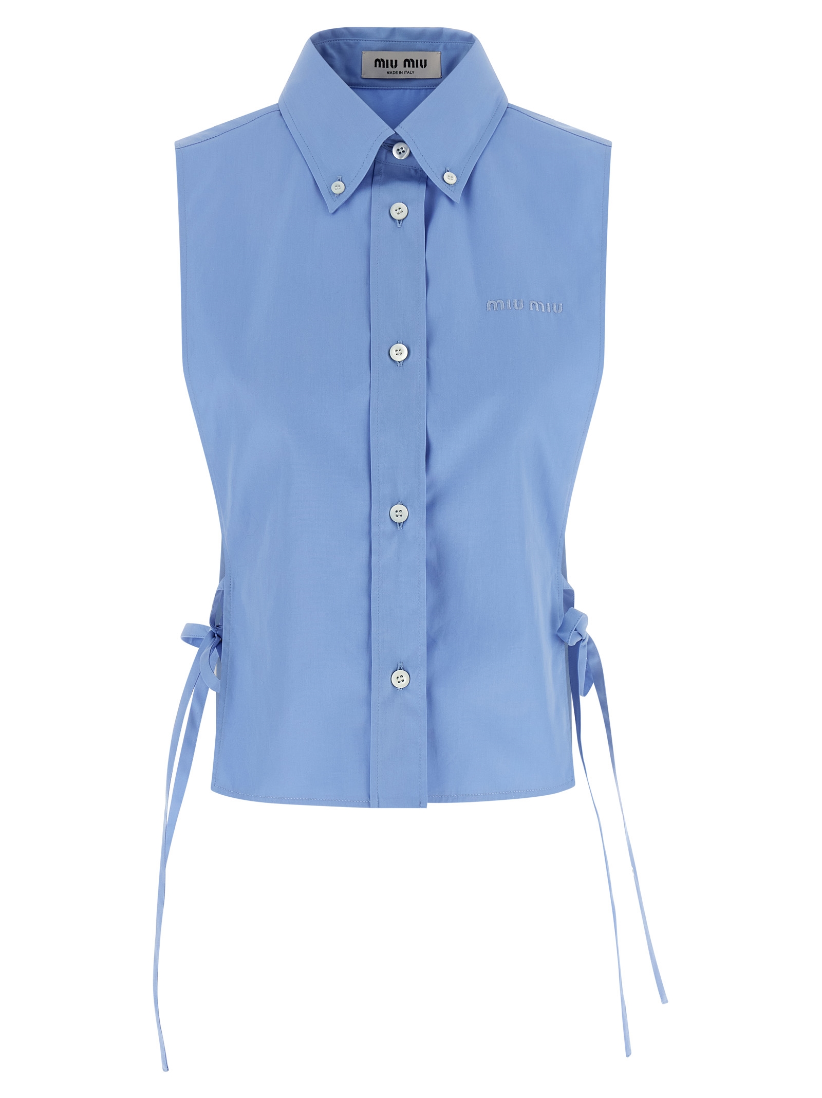 Vest shirt MK2024SOOO19SEF0076 (MIU MIU / シャツ・ブラウス ) | MIU MIU (ミュウミュウ)