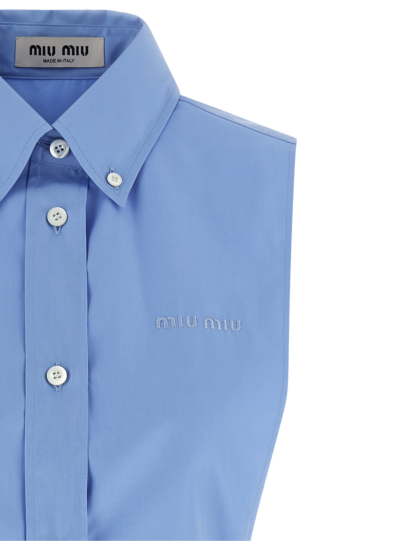 Vest shirt MK2024SOOO19SEF0076 (MIU MIU / シャツ・ブラウス ) | MIU MIU (ミュウミュウ)(2)