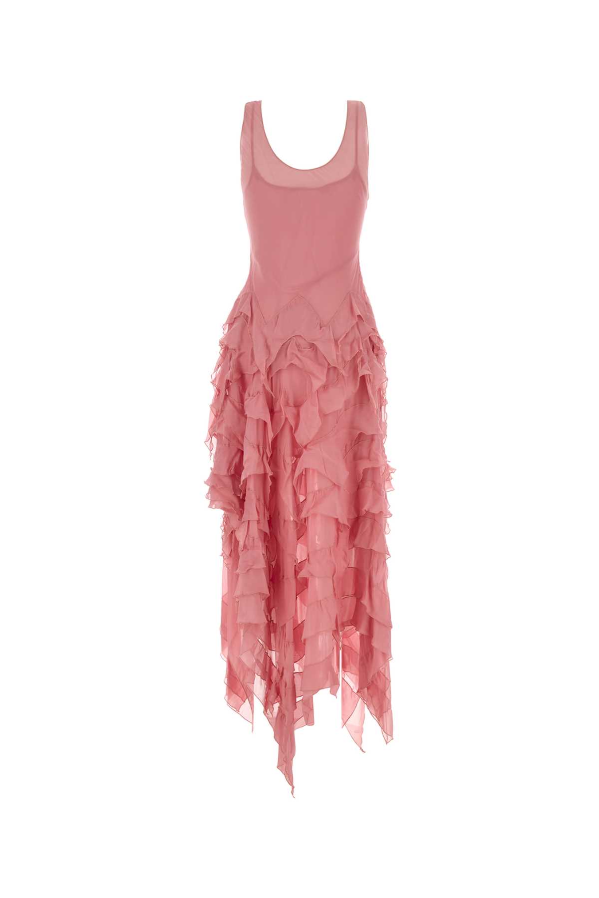 Pink georgette dress 4A442AN0114 (Blumarine / ワンピース・ドレス・オールインワン ) | Blumarine (ブルマリン)(1)