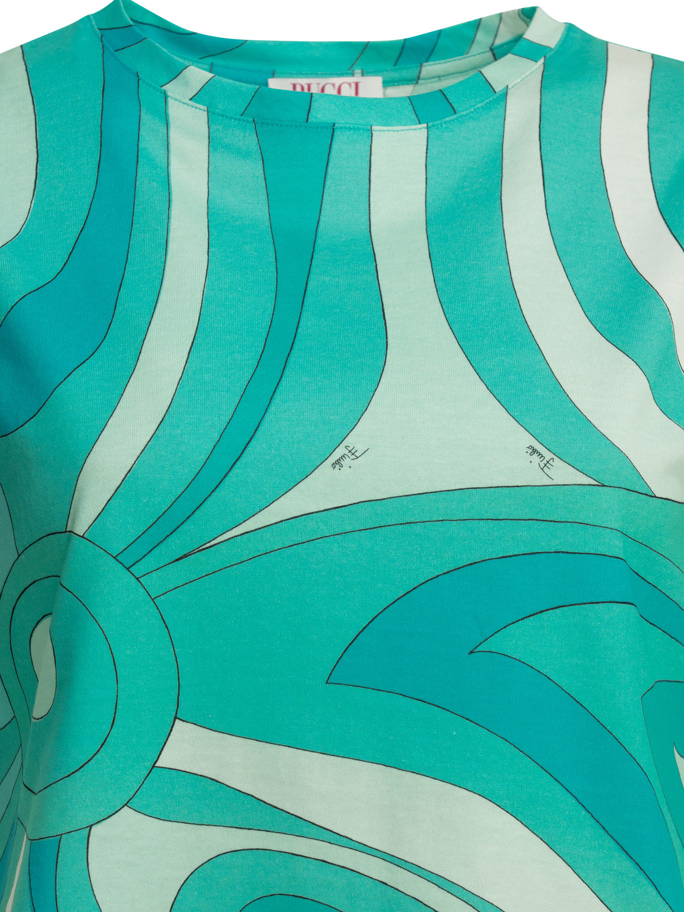 "Marmo" cropped top 5UTP055U984007 (Emilio Pucci / タンクトップ・キャミソール ) | Emilio Pucci (エミリオプッチ)(2)