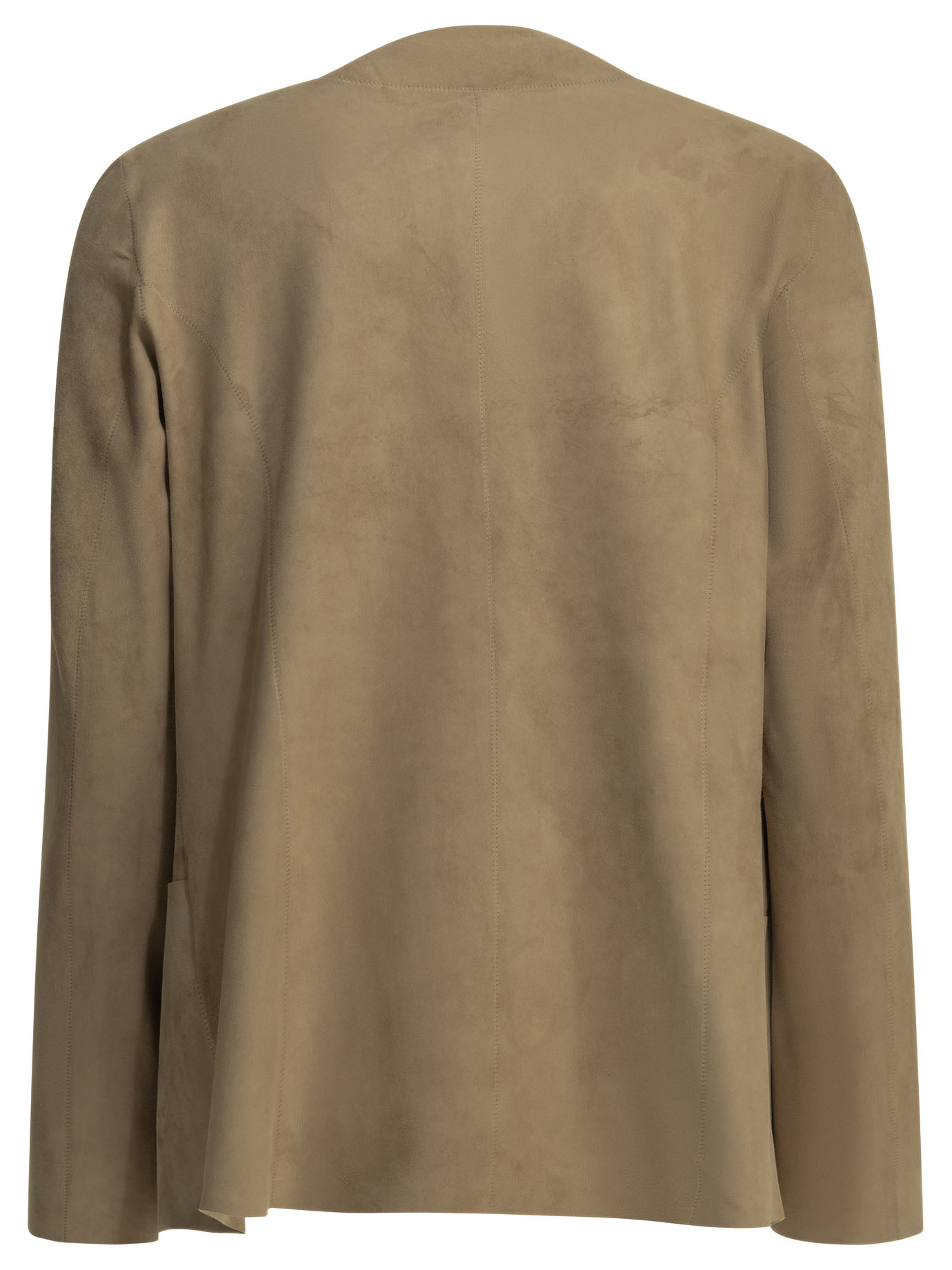 Suede Blazer 50151DCAMSAND (SALVATORE SANTORO / レザー&ファージャケット・コート ) | SALVATORE SANTORO (サルバトーレ サントロ)(1)