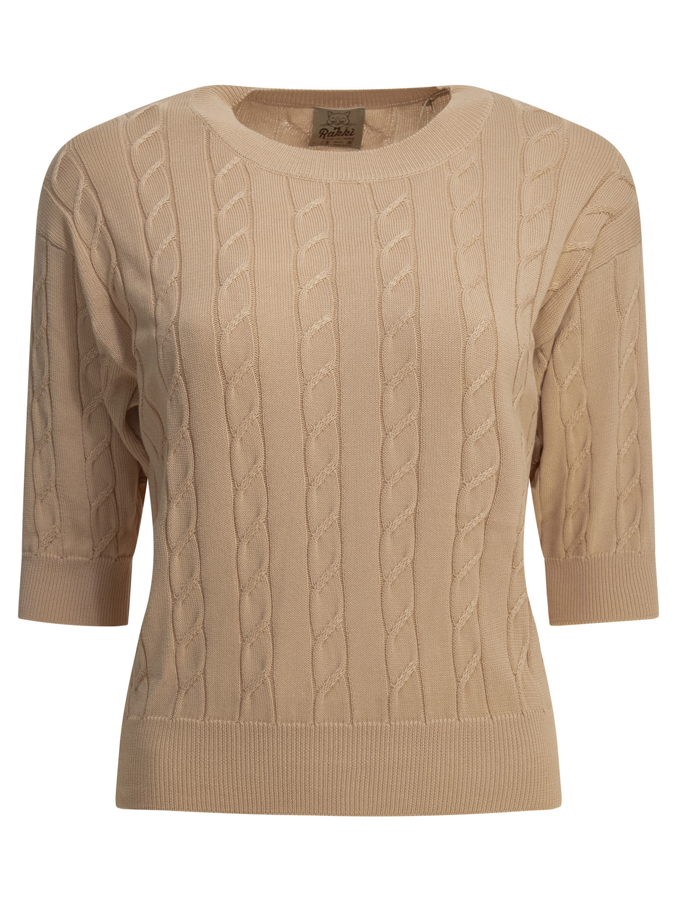 'Almeria' crew-neck sweater ALMERIACIPRIA (Rakki / ニット・セーター・カーディガン ) | Rakki (ラッキ)