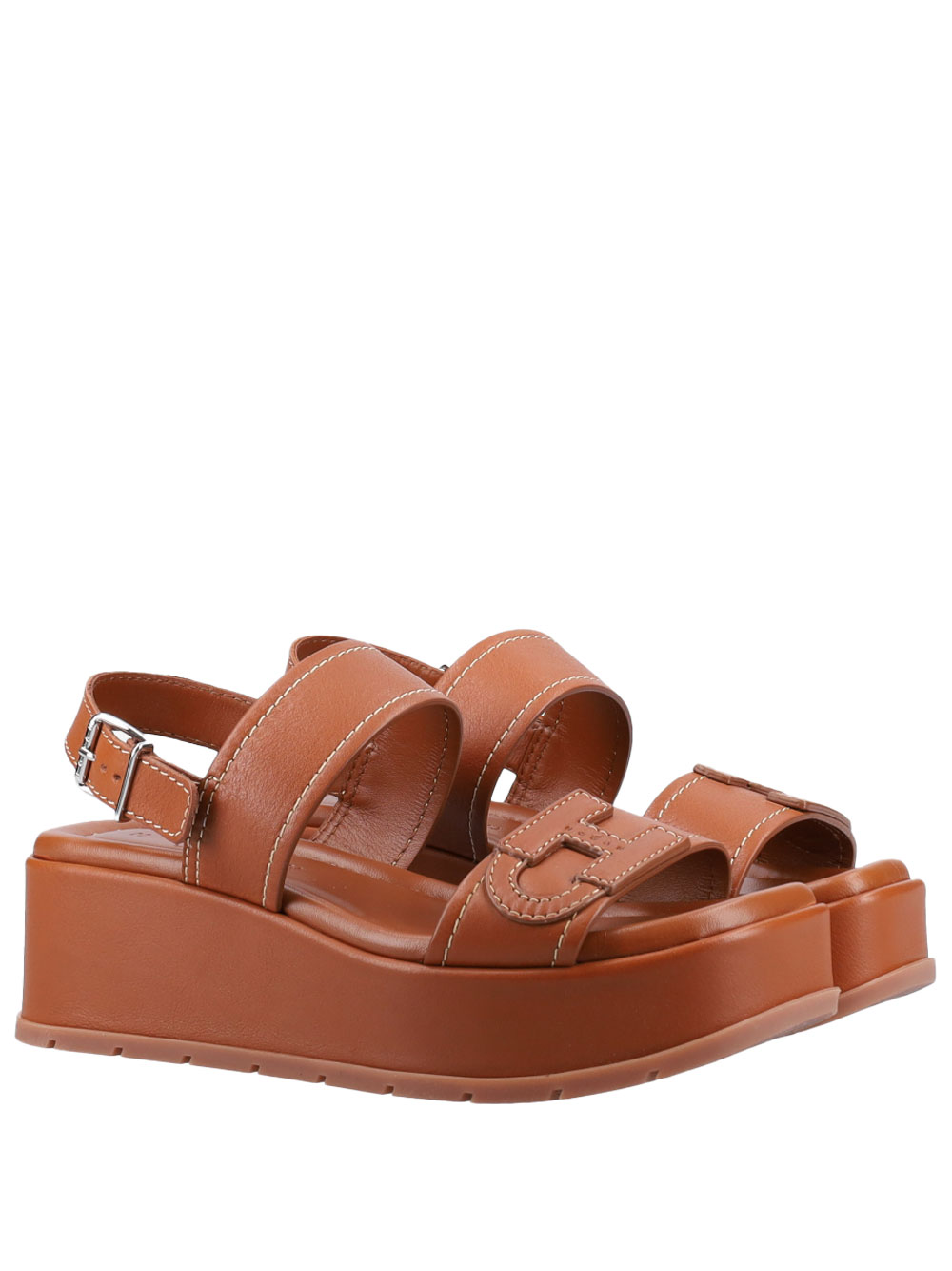 H703 LEATHER PLATFORM SANDALS HXW7030GC30KXTS003 (HOGAN / サンダル ) | HOGAN (ホーガン)(1)