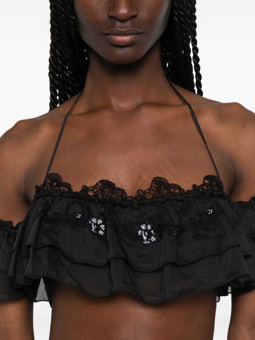 Ermanno Scervino Top D484L610XYRR4820 (ERMANNO SCERVINO / タンクトップ・キャミソール ) | ERMANNO SCERVINO (エルマンノ シェルヴィーノ)(3)