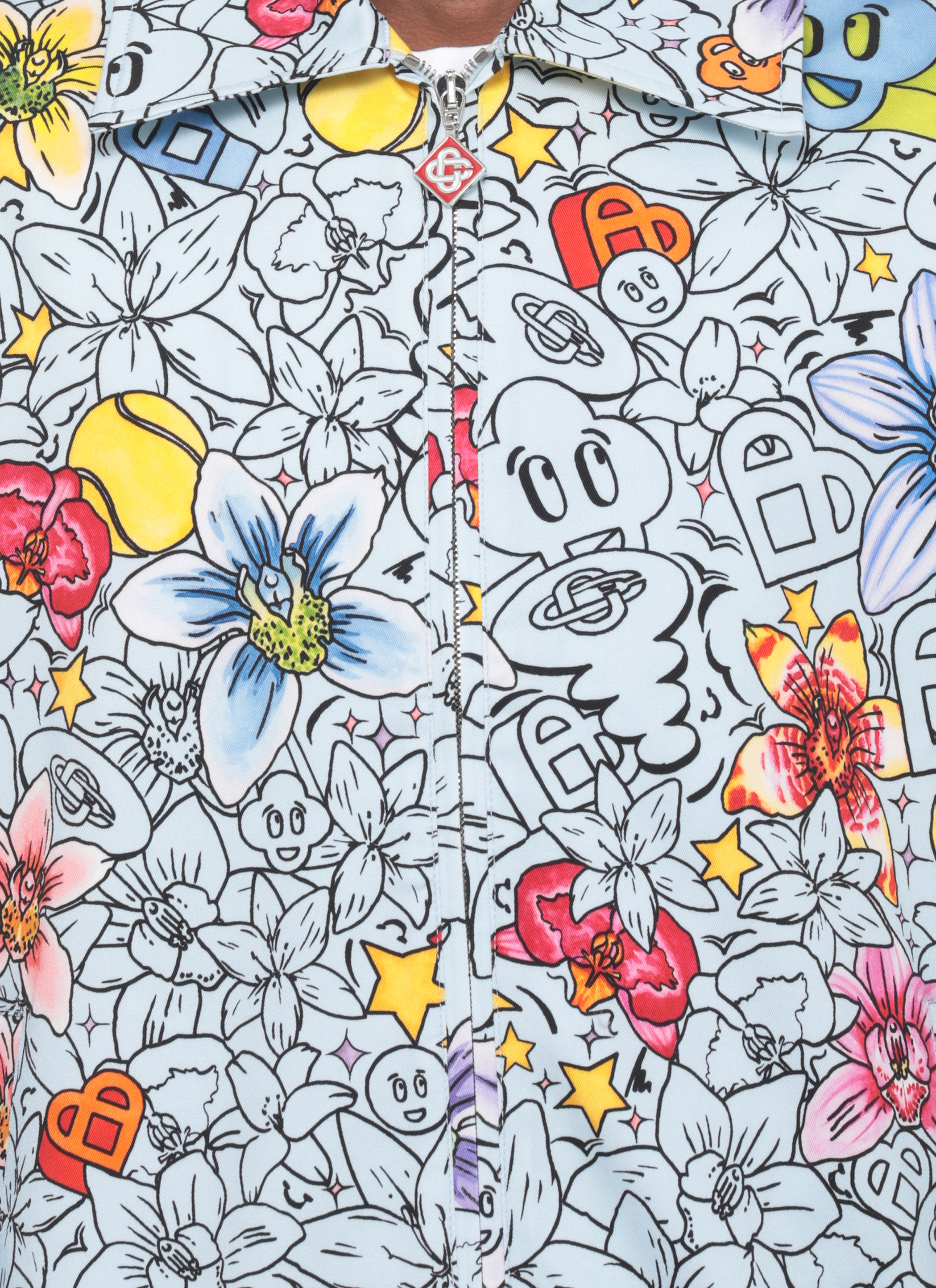 Casablanca Coats MultiColour MSS26JK48101COLLAGEDICONESGRAPH (Casablanca / カジュアルジャケット ) | Casablanca (カサブランカ)(3)