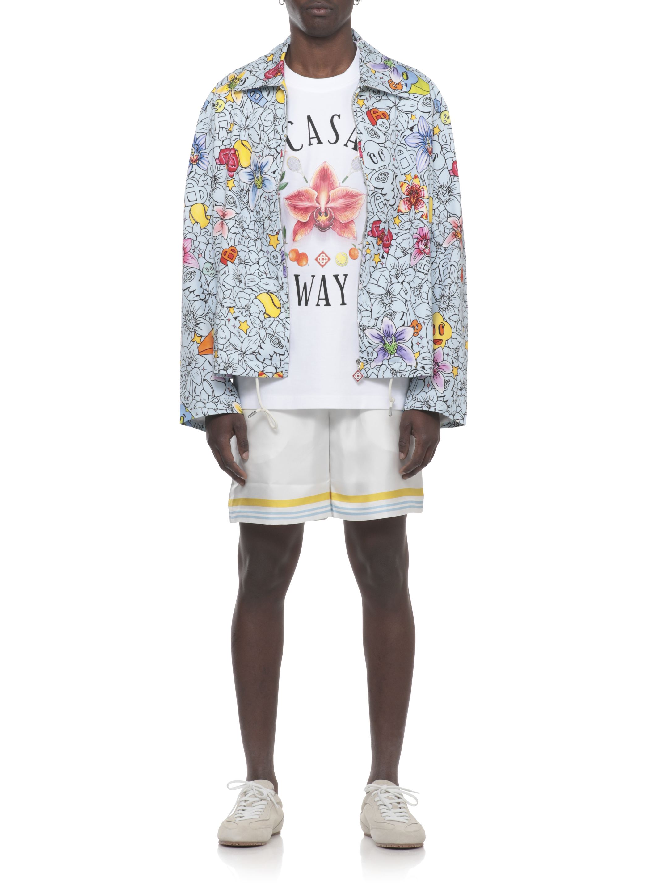 Casablanca Coats MultiColour MSS26JK48101COLLAGEDICONESGRAPH (Casablanca / カジュアルジャケット ) | Casablanca (カサブランカ)(4)