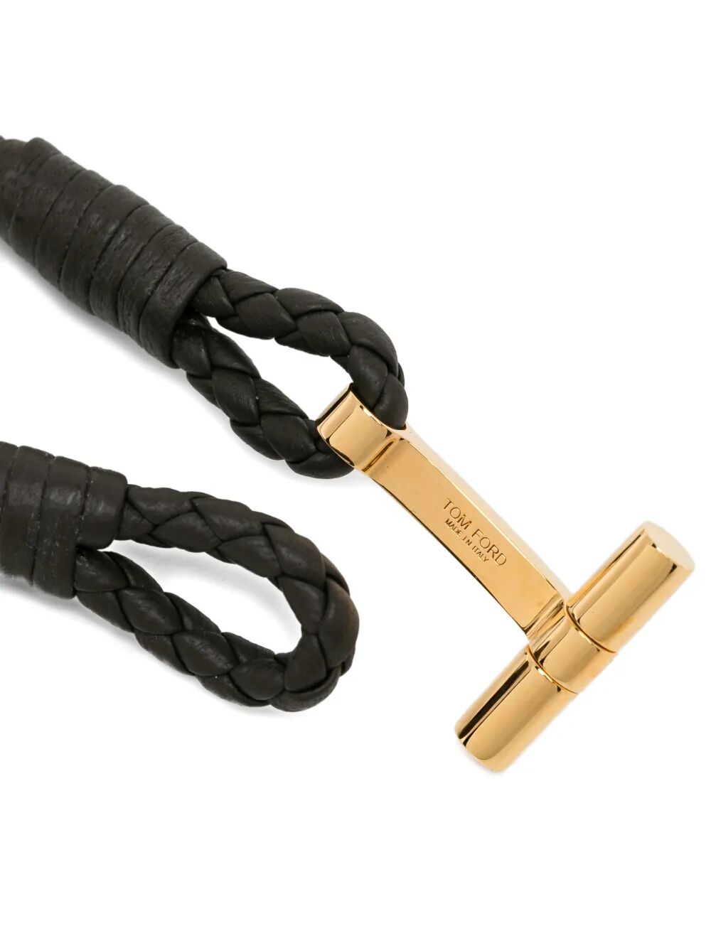 BRAIDED LEATHER T BRACELET JM005ICL002GGBZ (TOM FORD / ブレスレット ) | TOM FORD (トムフォード)(1)