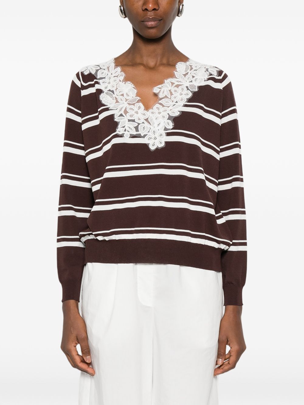ERMANNO FIRENZE Sweaters D48EM025EP0MFB4473549 (ERMANNO SCERVINO / ニット・セーター・カーディガン ) | ERMANNO SCERVINO (エルマンノ シェルヴィーノ)(4)