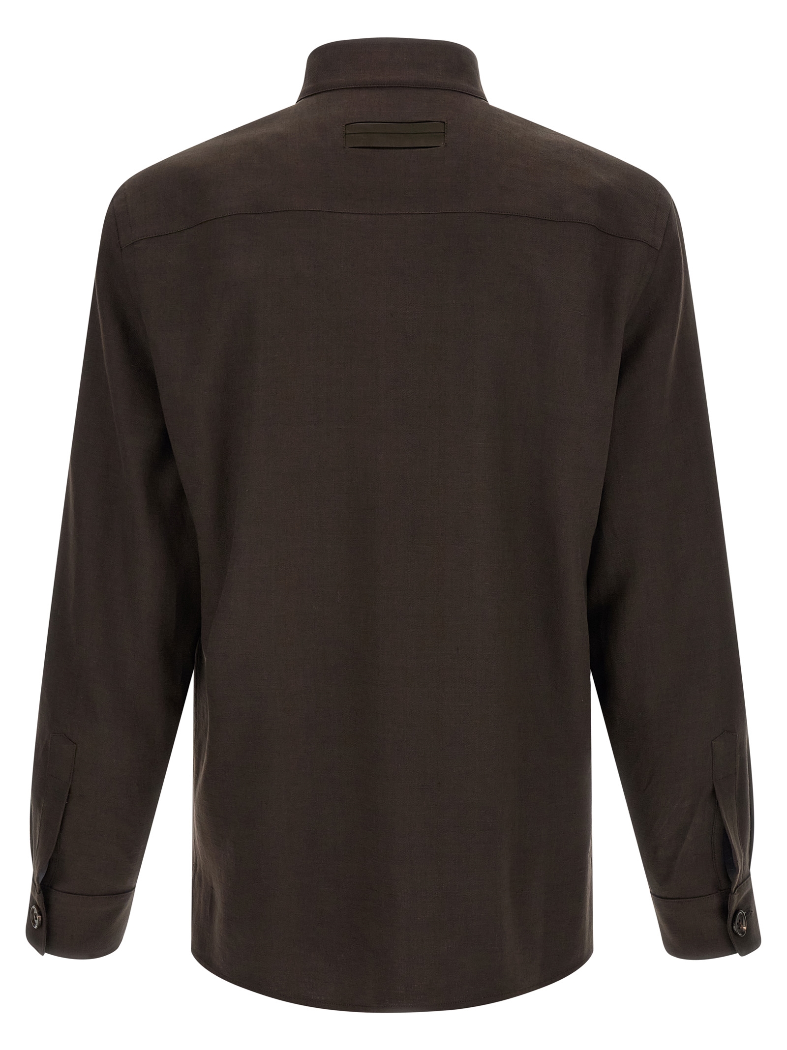 'Oasi lino' overshirt UHV71A3SOT54202 (ZEGNA / シャツ・ブラウス ) | ZEGNA (ゼニア)(1)