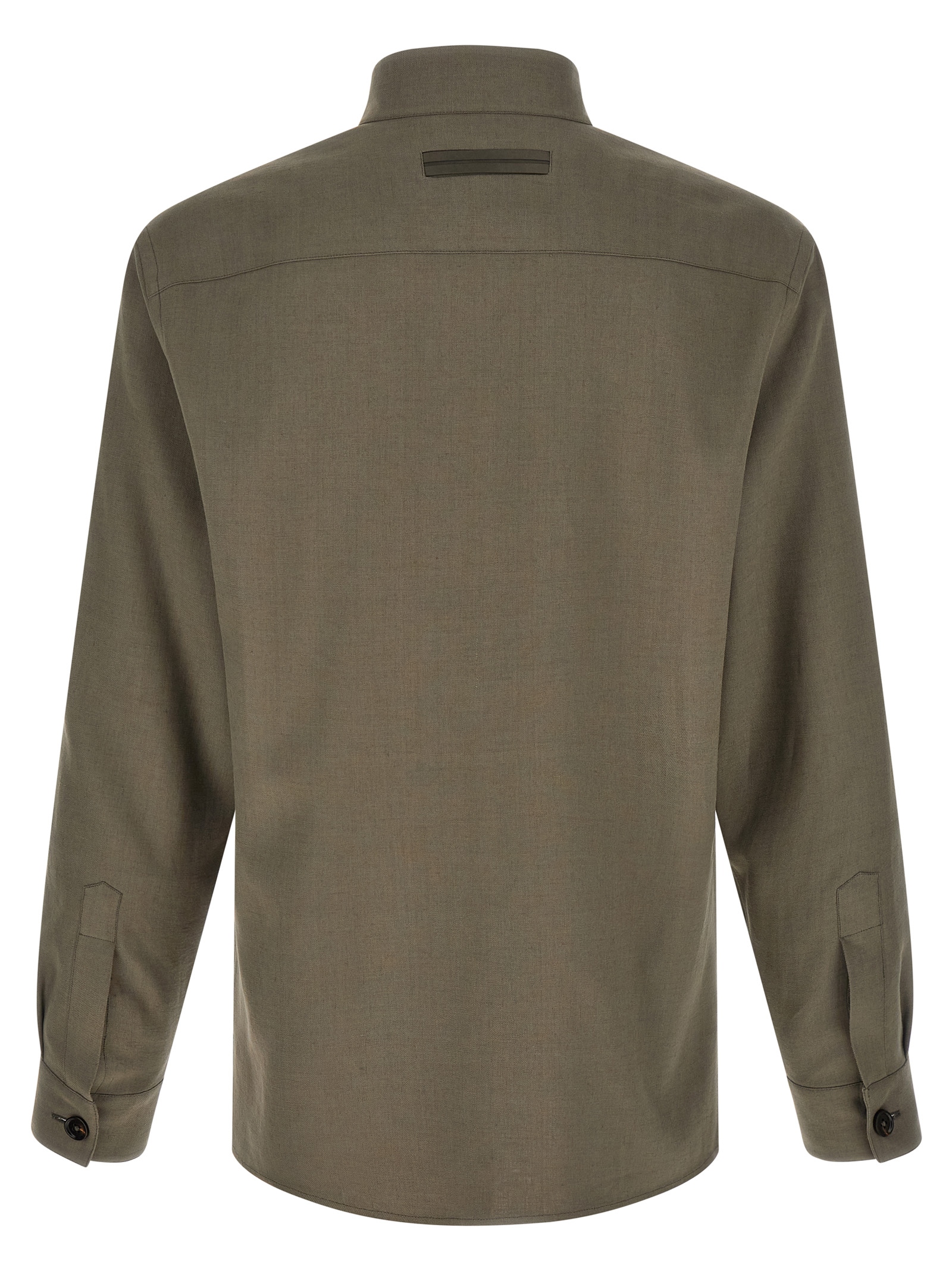 'Oasi lino' overshirt UHV71A3SOT54252 (ZEGNA / シャツ・ブラウス ) | ZEGNA (ゼニア)(1)