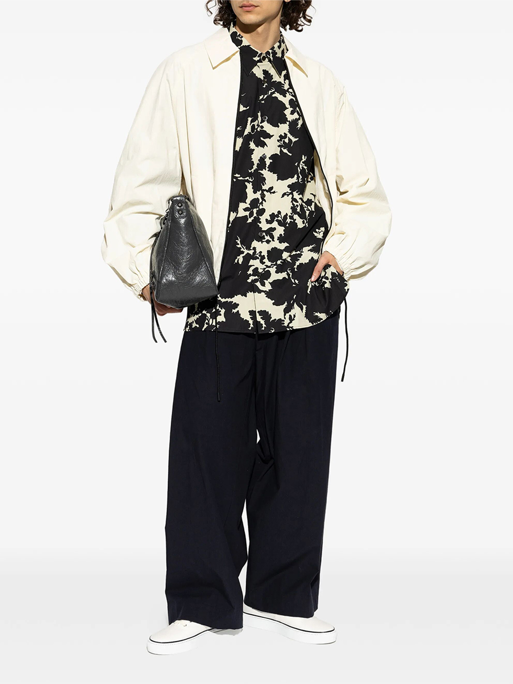 CROOM PATTERNED COTTON SHIRT 0207323352350 (Dries Van Noten / シャツ・ブラウス ) | Dries Van Noten (ドリスヴァンノッテン)(1)